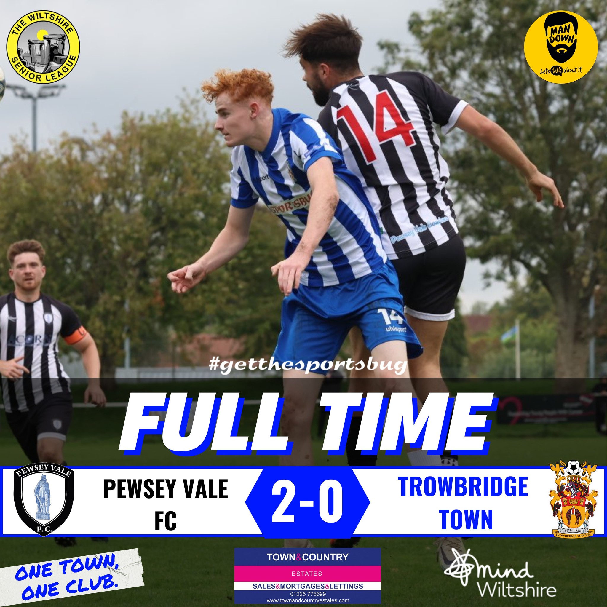FULL TIME ⬇️ It ends in... - Trowbridge Town Football Club | Facebook