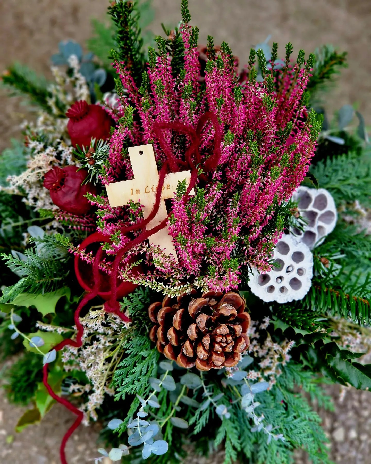 Blumen - ♡Allerheiligen Gesteck♡ So frisch wie möglich