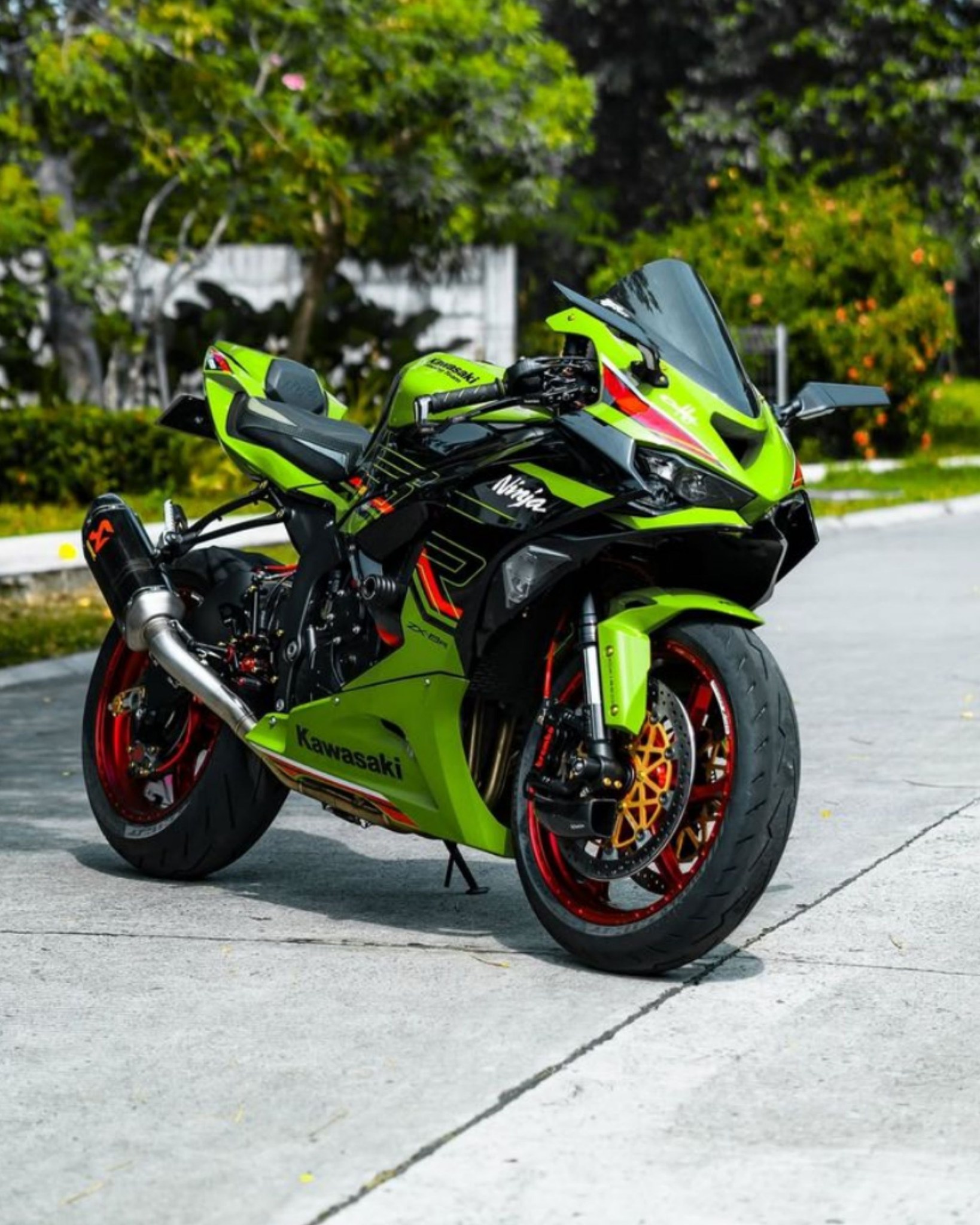 ❣️ Kawasaki Zx6r is your dream Superbike 💚💚