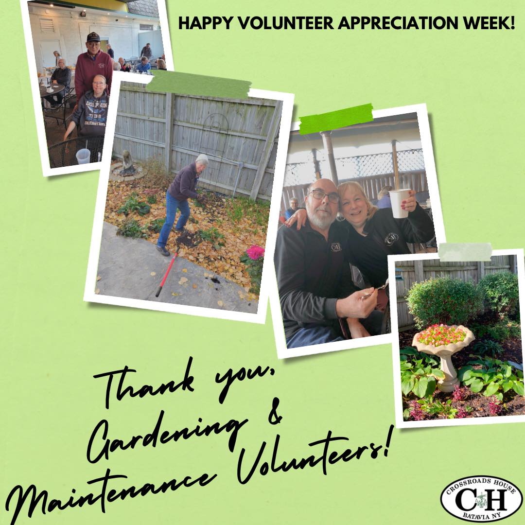 Crossroads - Happy Volunteer Appreciation Week! Today we’d like to ...