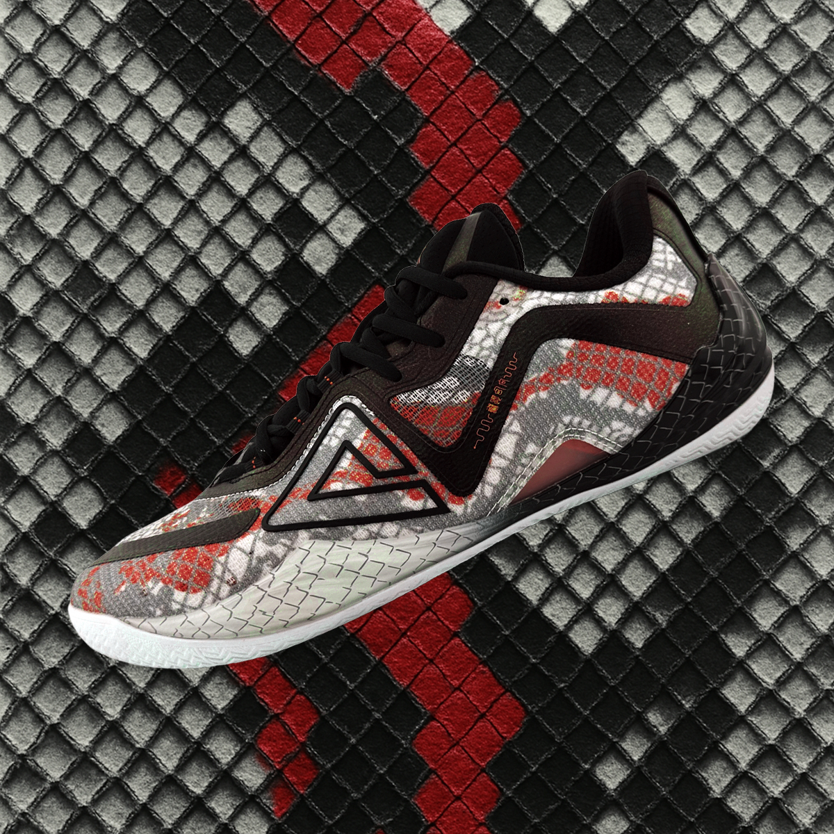 Strike fast. Stand out. The new Peak Taichi Supreme 'Snake Camo