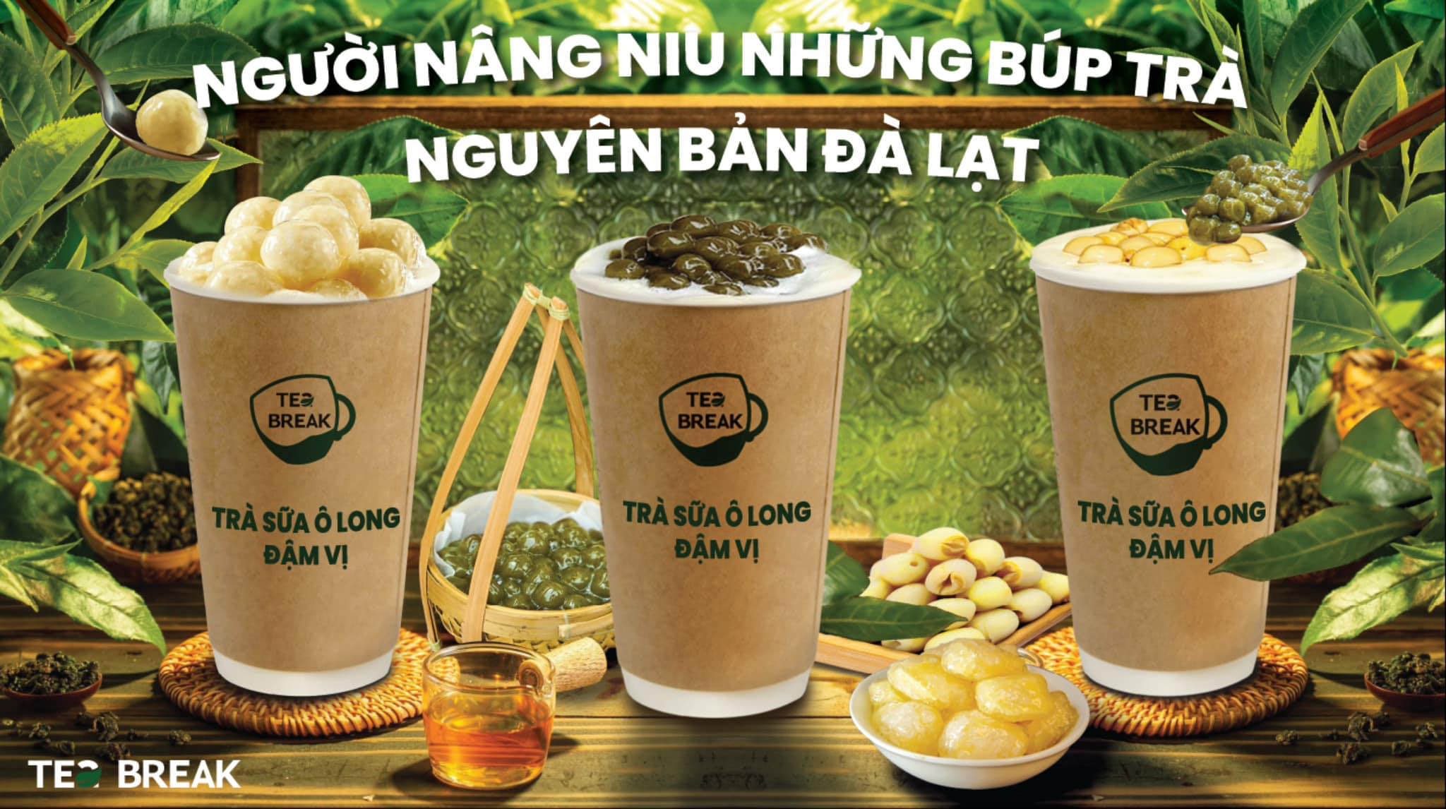 TEA BREAK HP - Trà Sữa Olong Đậm Vị