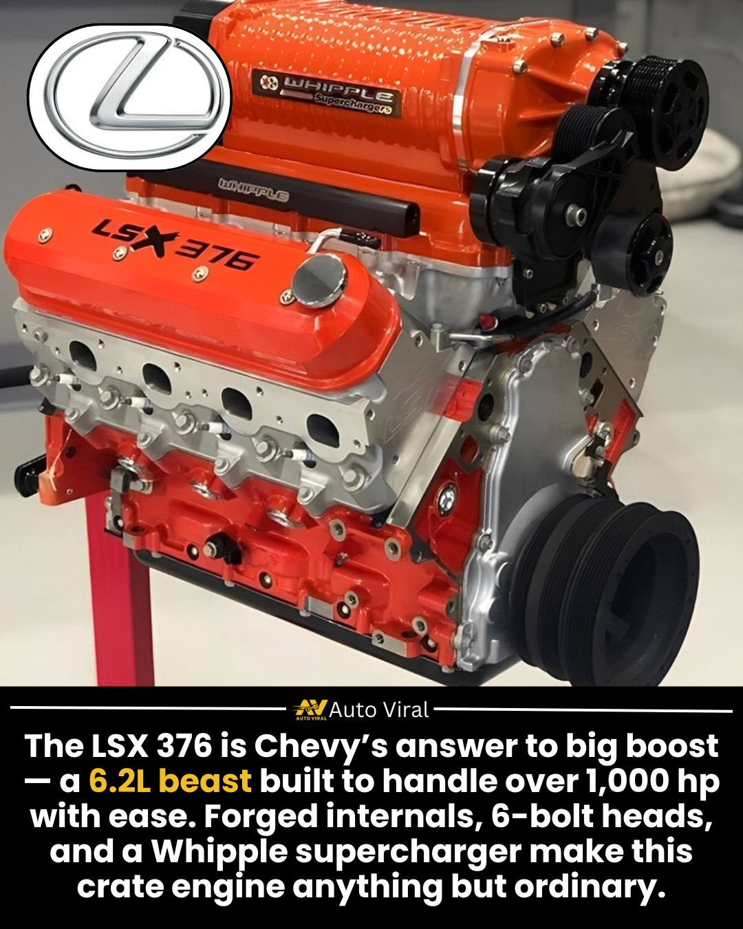 Auto Viral - Chevrolet’s LSX 376 wasn’t designed for... | Facebook