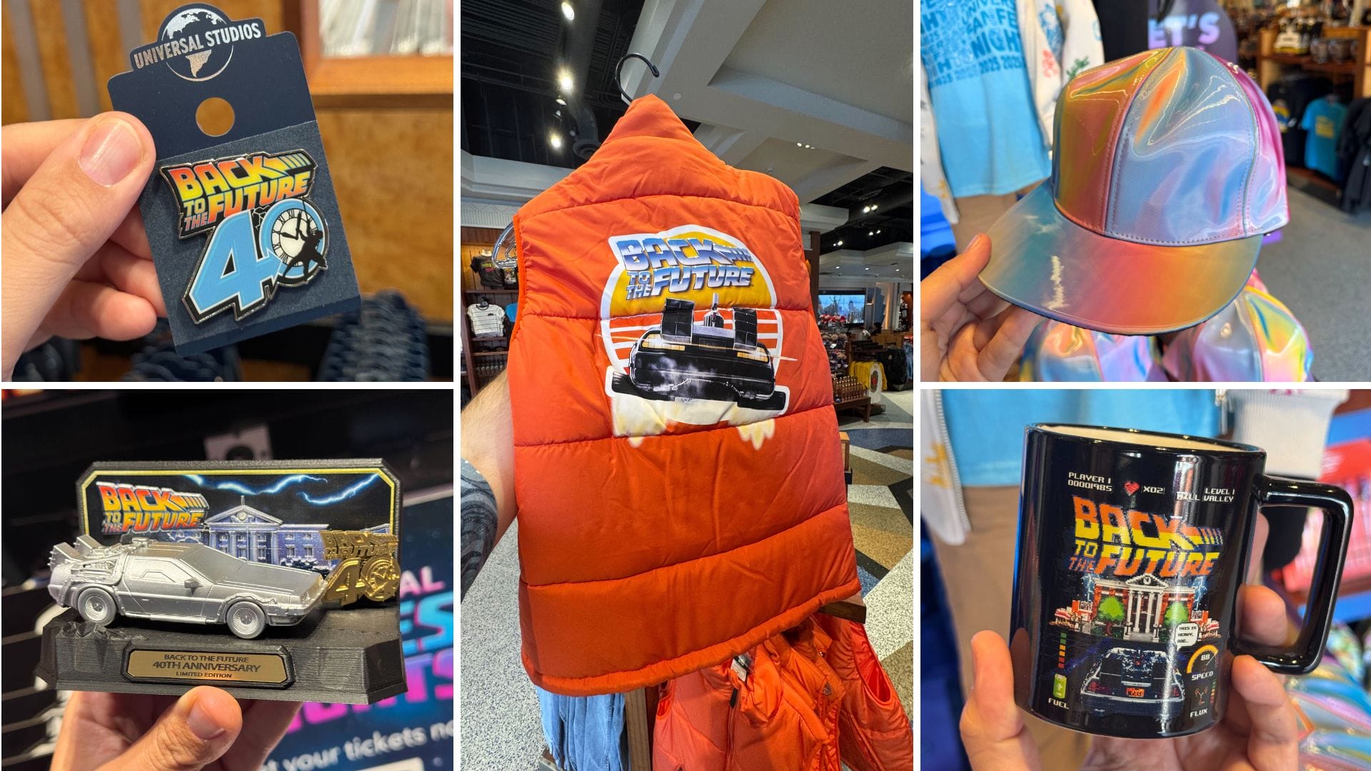 Exclusive Back to the Future souvenirs from Universal Studios Japan