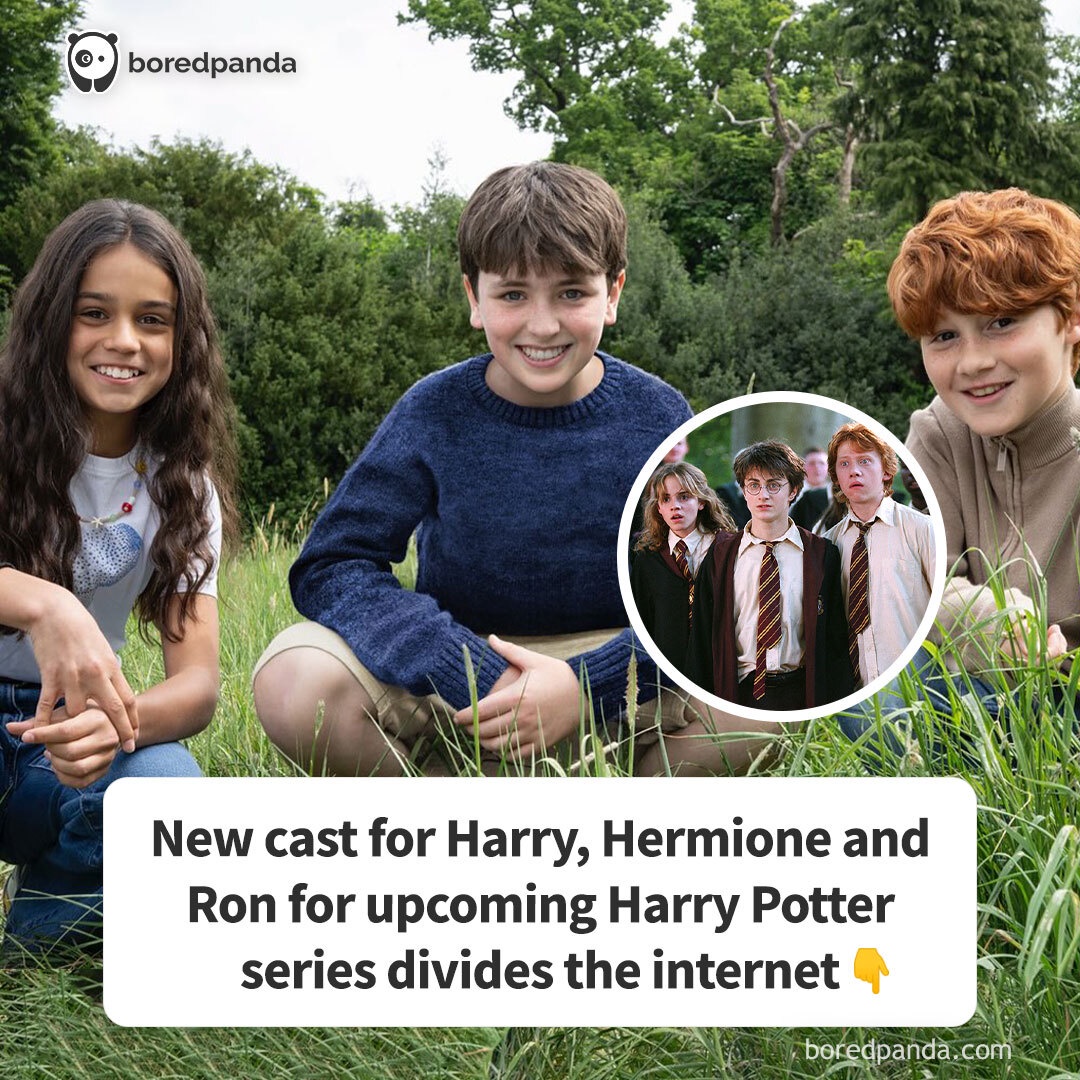 Lmao Mommy - New cast for Harry, Hermione and Ron for... | Facebook