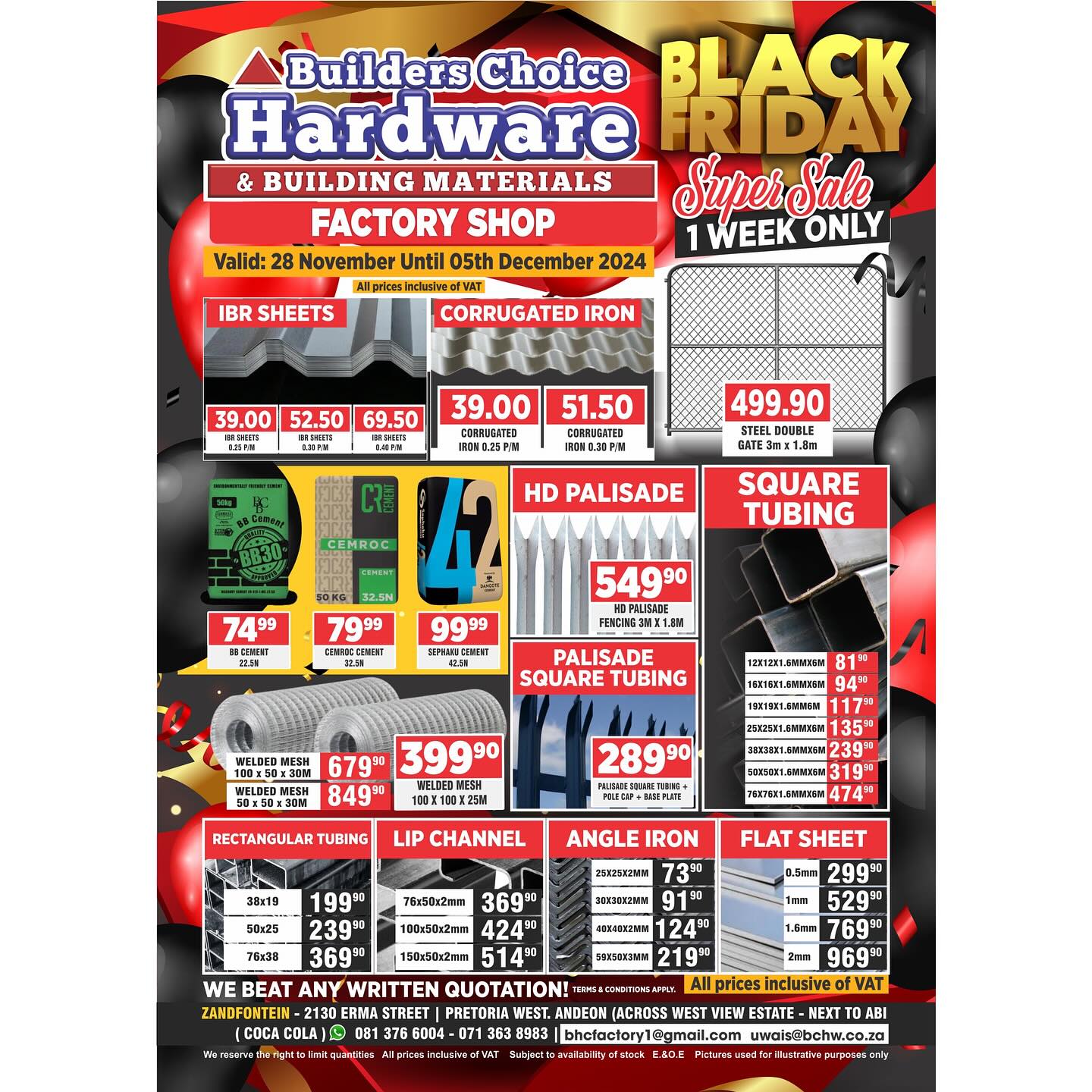 Builders Choice Hardware | Pretoria