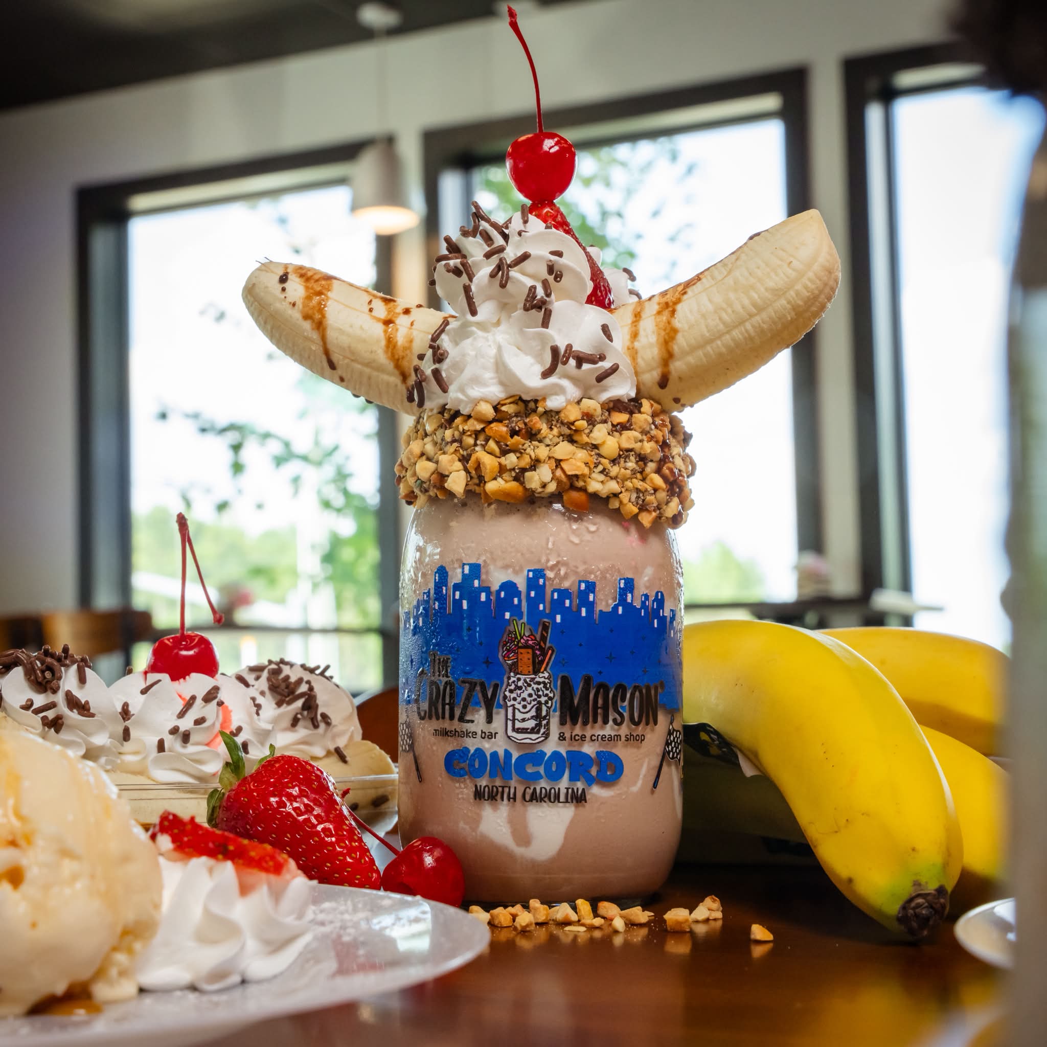 コングアイズ The Crazy Mason Milkshake Bar Concord NC | Concord NC
