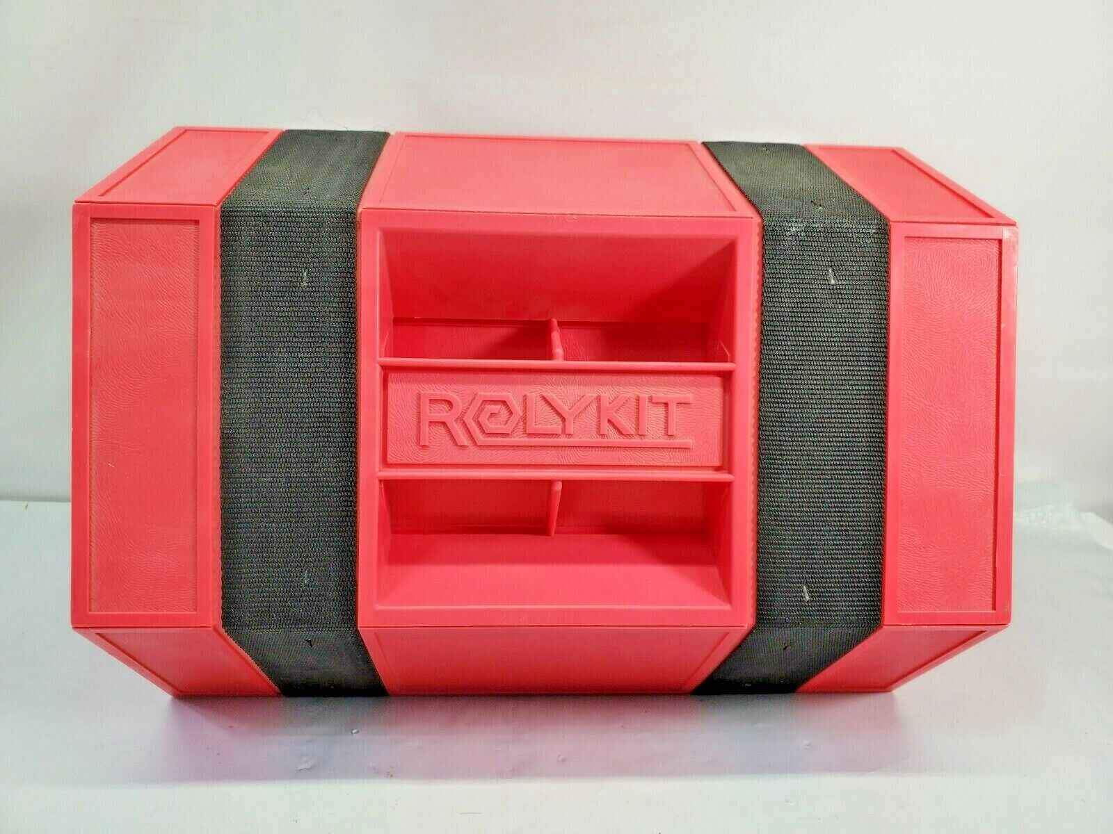 Rolykit Red S11 Rollup Deluxe Large Storage Case with Gems, Fossils ...