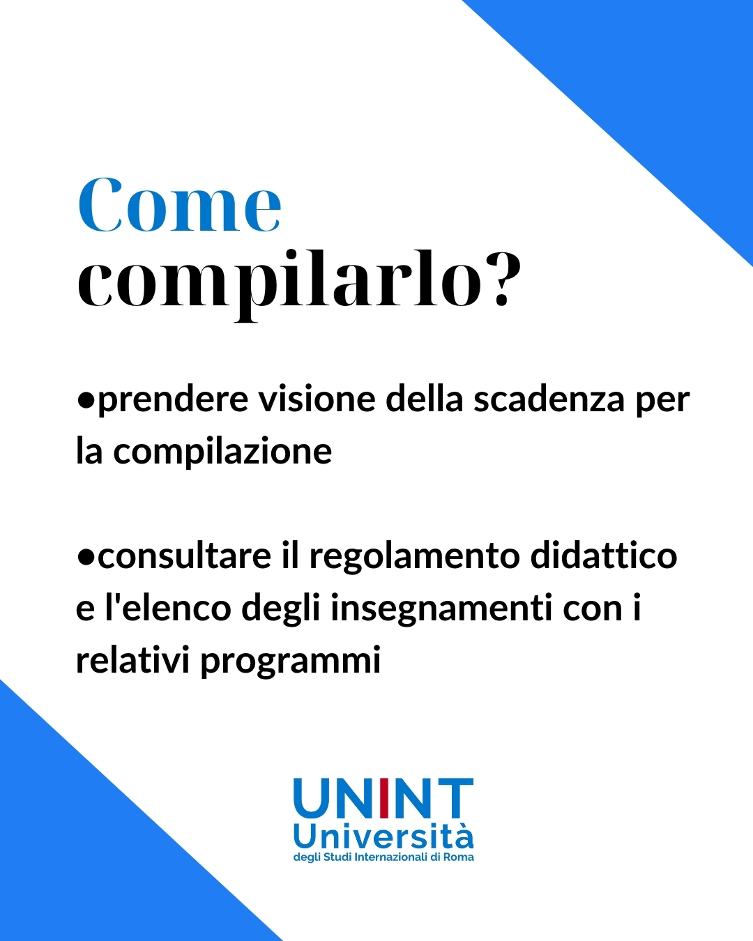 Università degli Studi Internazionali di Roma - UNINT | Rome