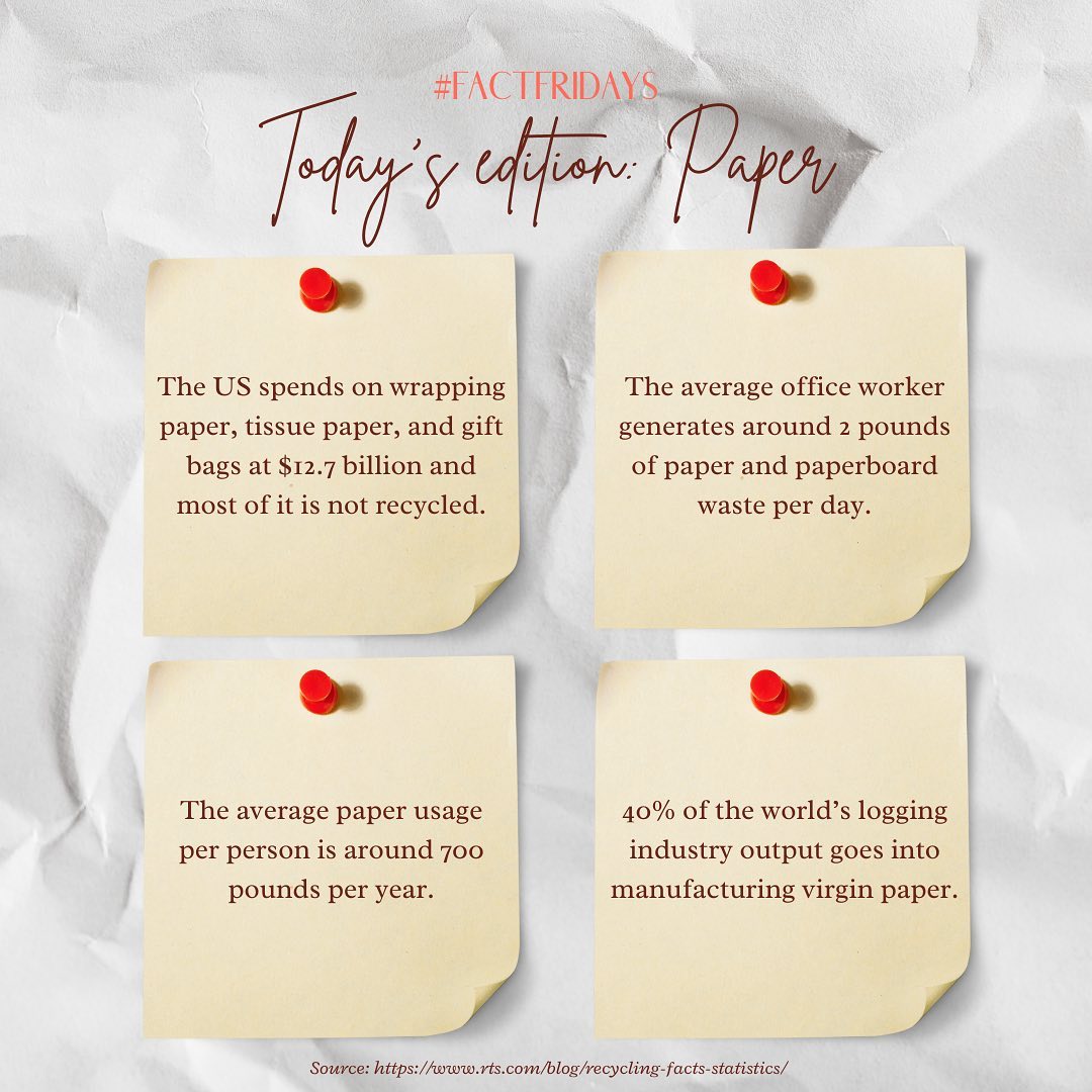 Just Keep Recycling - Today is the first edition of our #FactFridays ‼️ ...
