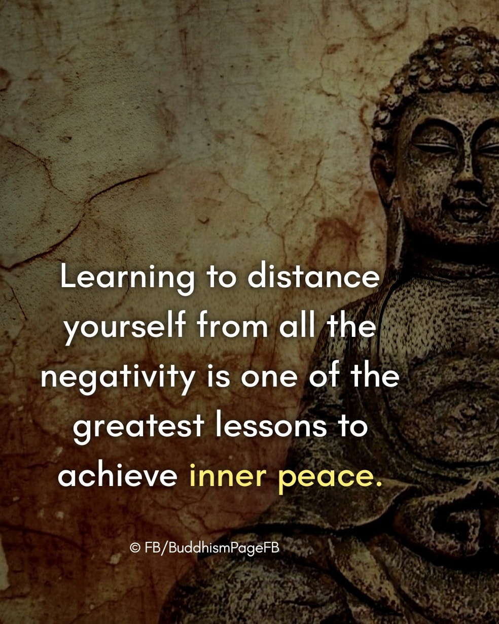 Buddhism - One of the most powerful lessons life teaches us is this ...