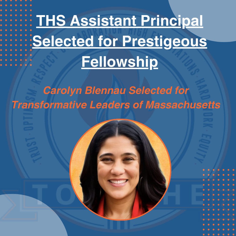 Taunton - We are thrilled to announce that Taunton High School’s ...