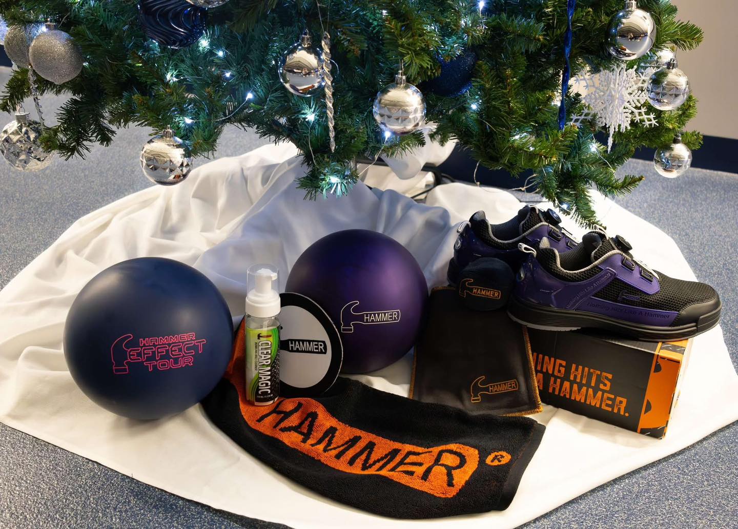 Someone hit the jackpot for hard hitting gifts this year
