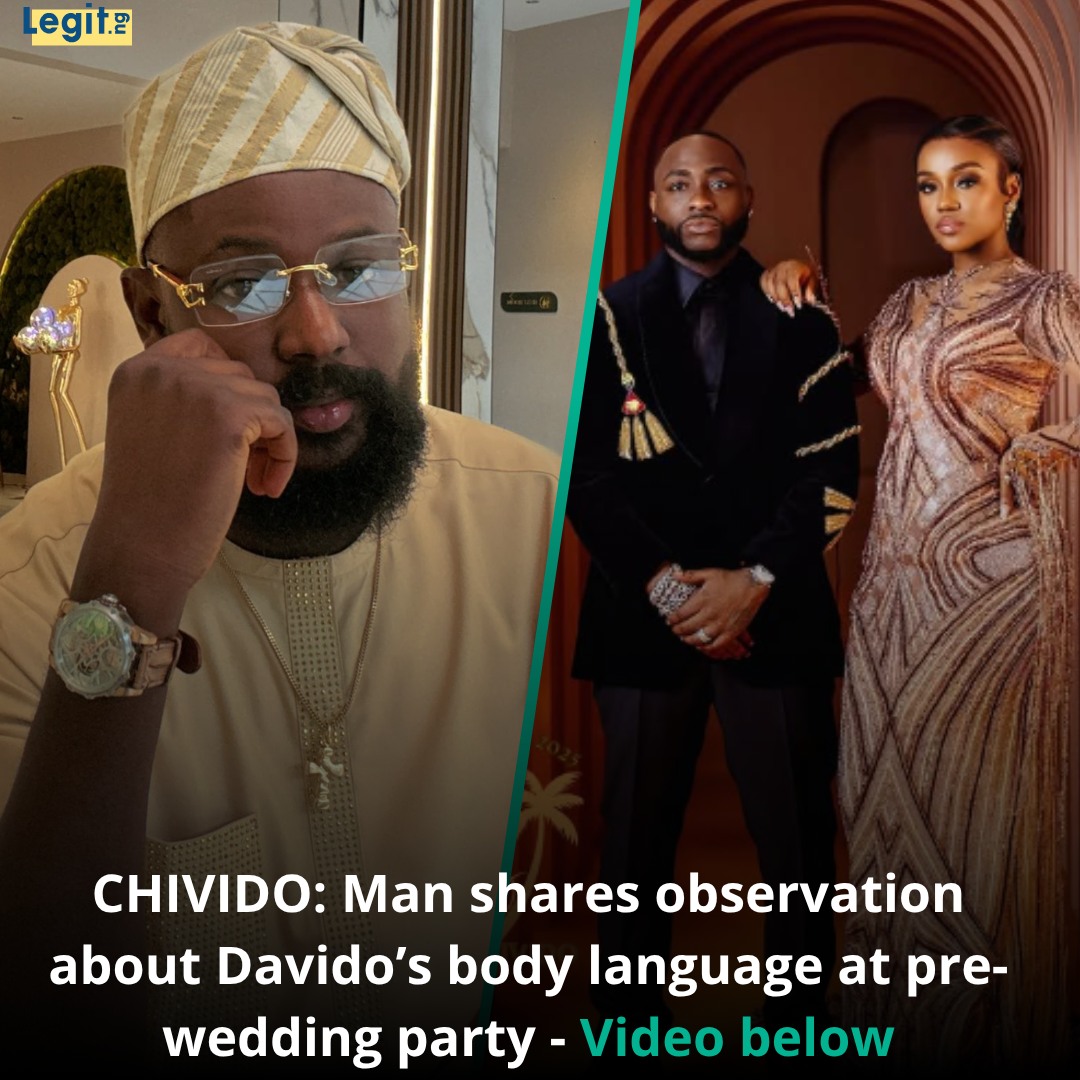 Legit.ng - What an observant man said about Davido’s body language at ...