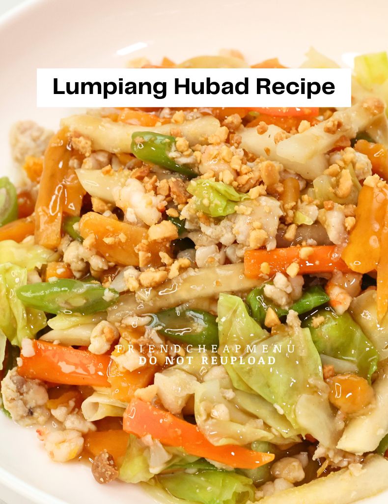 FriendCheap - How to Cook Lumpiang Hubad Lumpiang Hubad Ingredients: 1/ ...