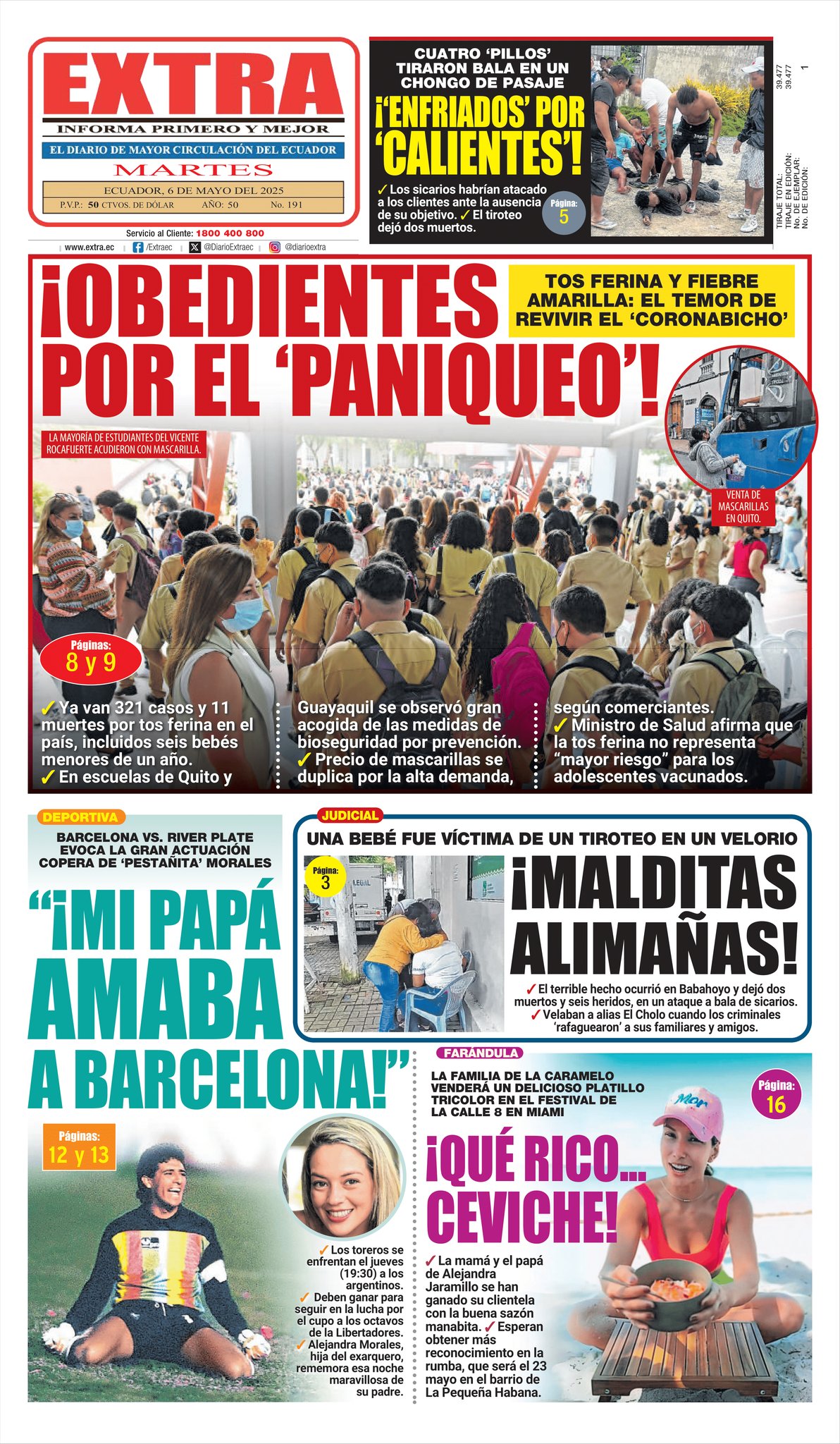 Diario - ☀️ ¡Buen día! Les compartimos la #PortadaEXTRA de este martes ...