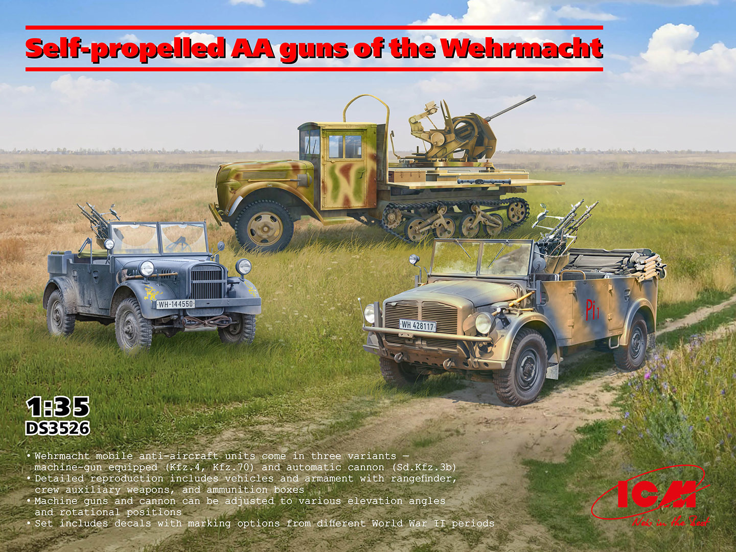 eModels - ICM 1/35 Self-Propelled AA Guns of the Wehrmacht... | Facebook