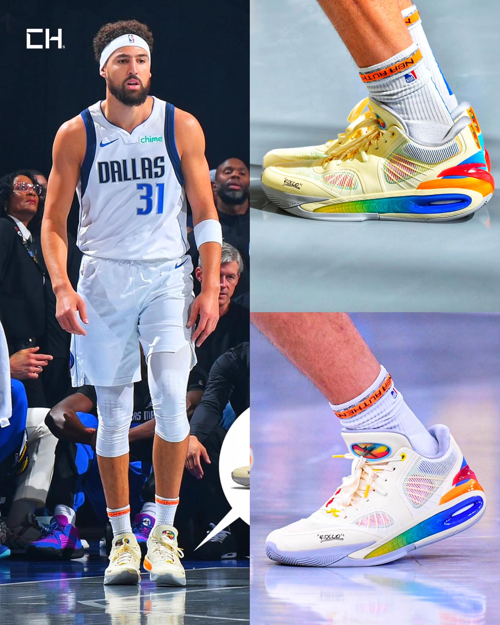 Champ - Klay Thompson made his return to Chase Center in his Anta