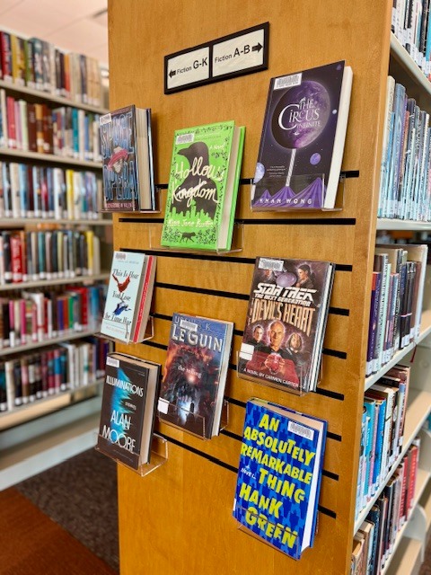 ECC - May 2025 book displays! https://library.elgin.edu/blogs/system ...