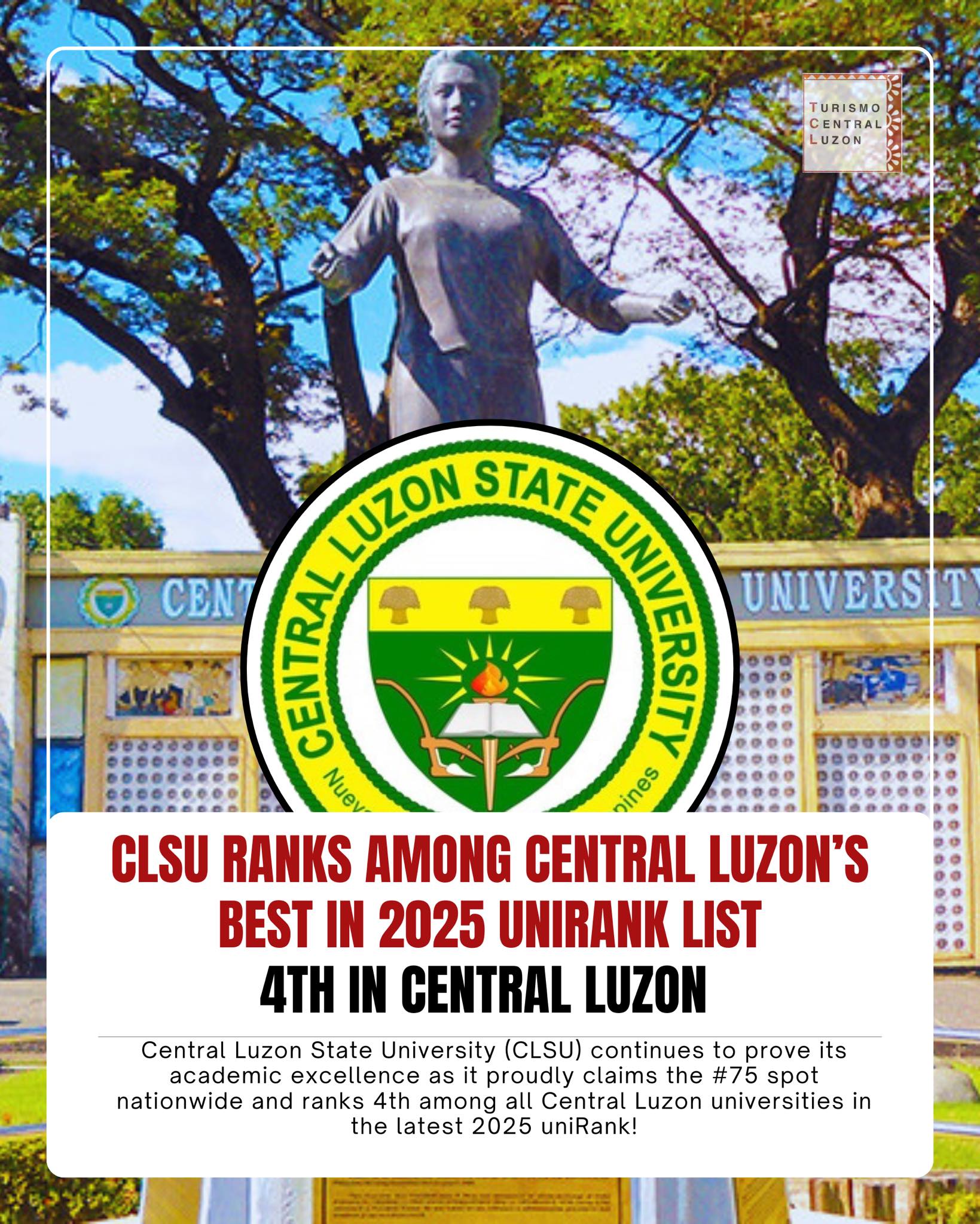 Central Luzon State University Logo CLSU, Province To Set Up First