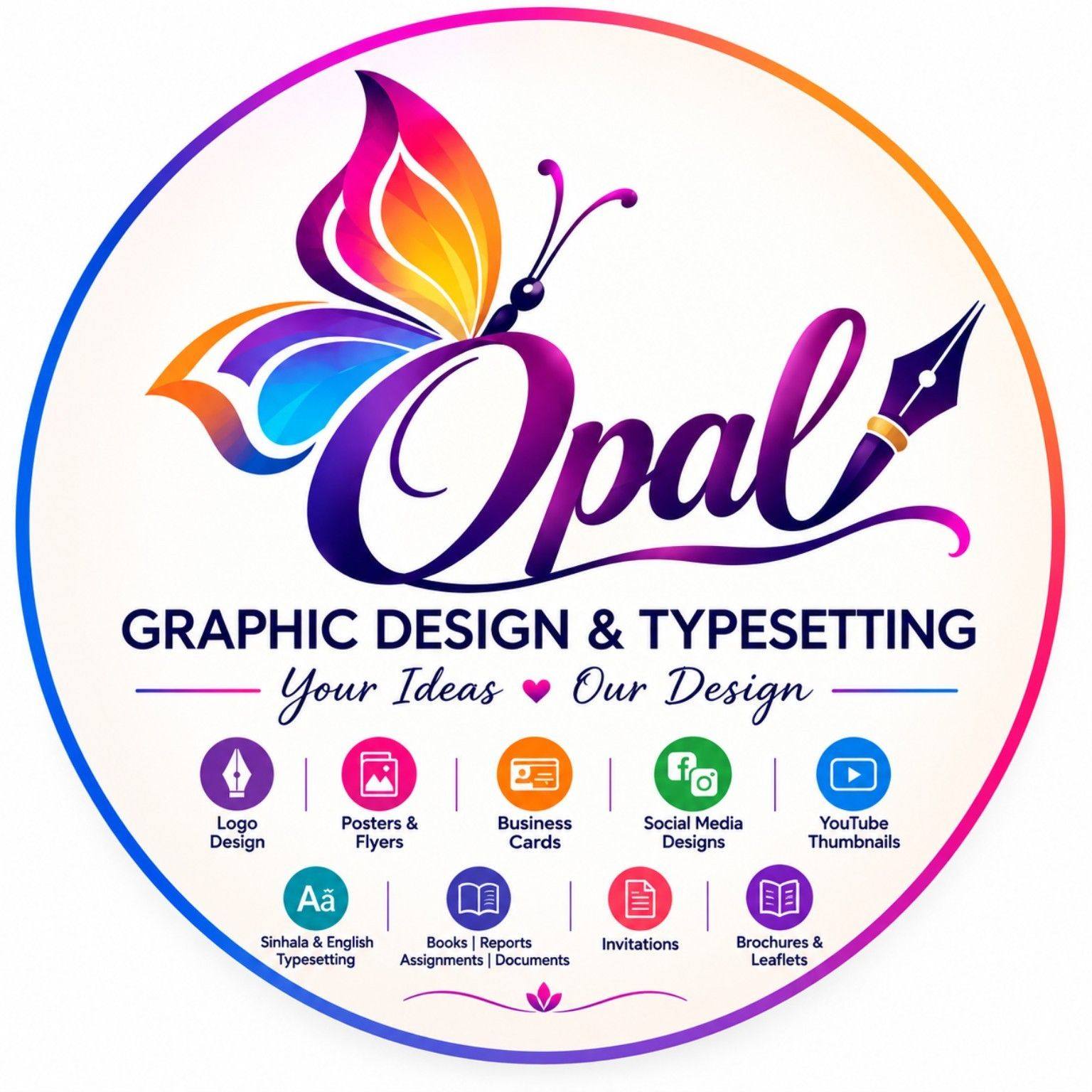 🎨 Simple Shapes වලින් Professional Logo එකක්! 💎 ඔයා දන්නවද? 🤔 Adobe ...