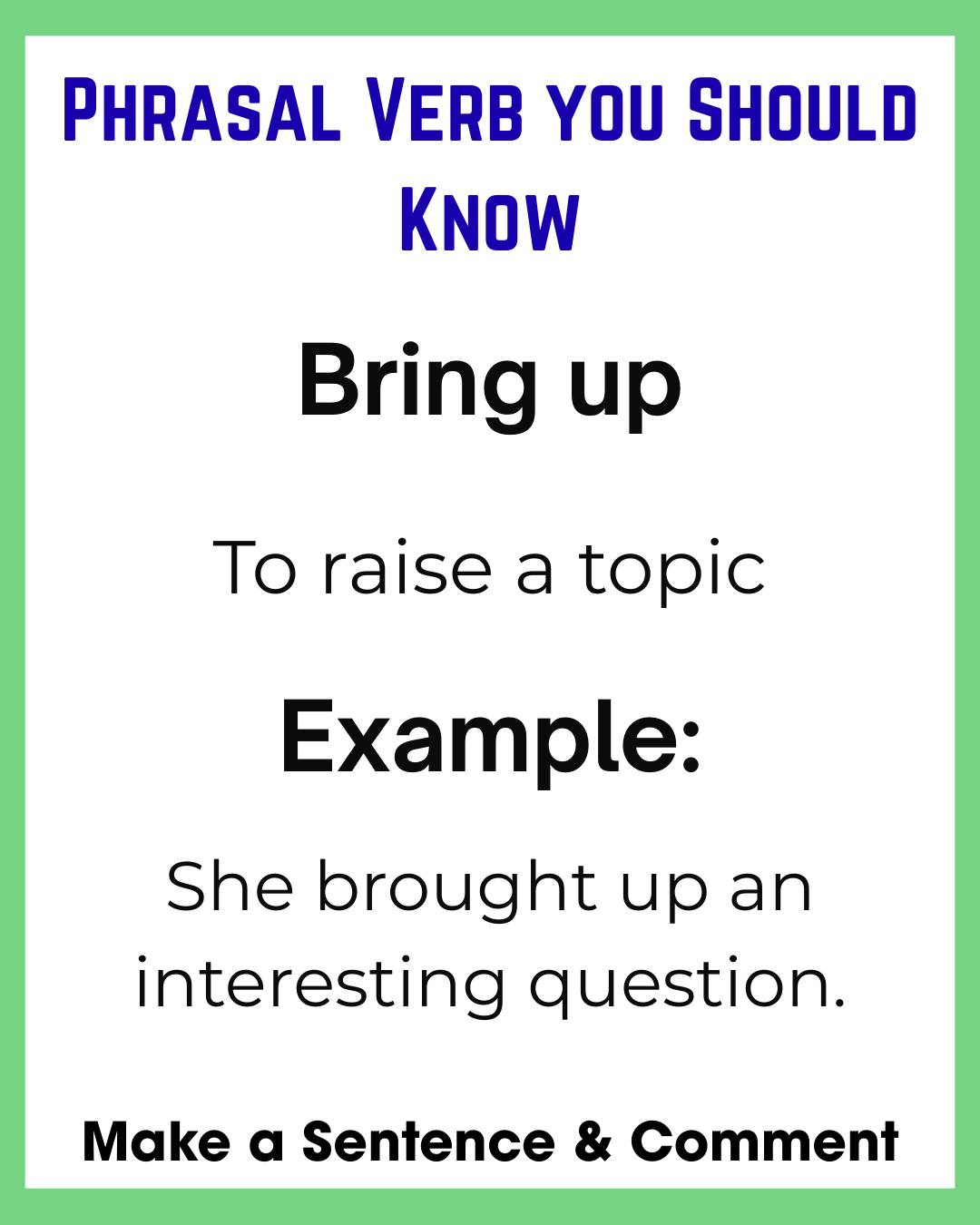 English - Phrasal Verb you Should Know | English With Rani ma'am # ...