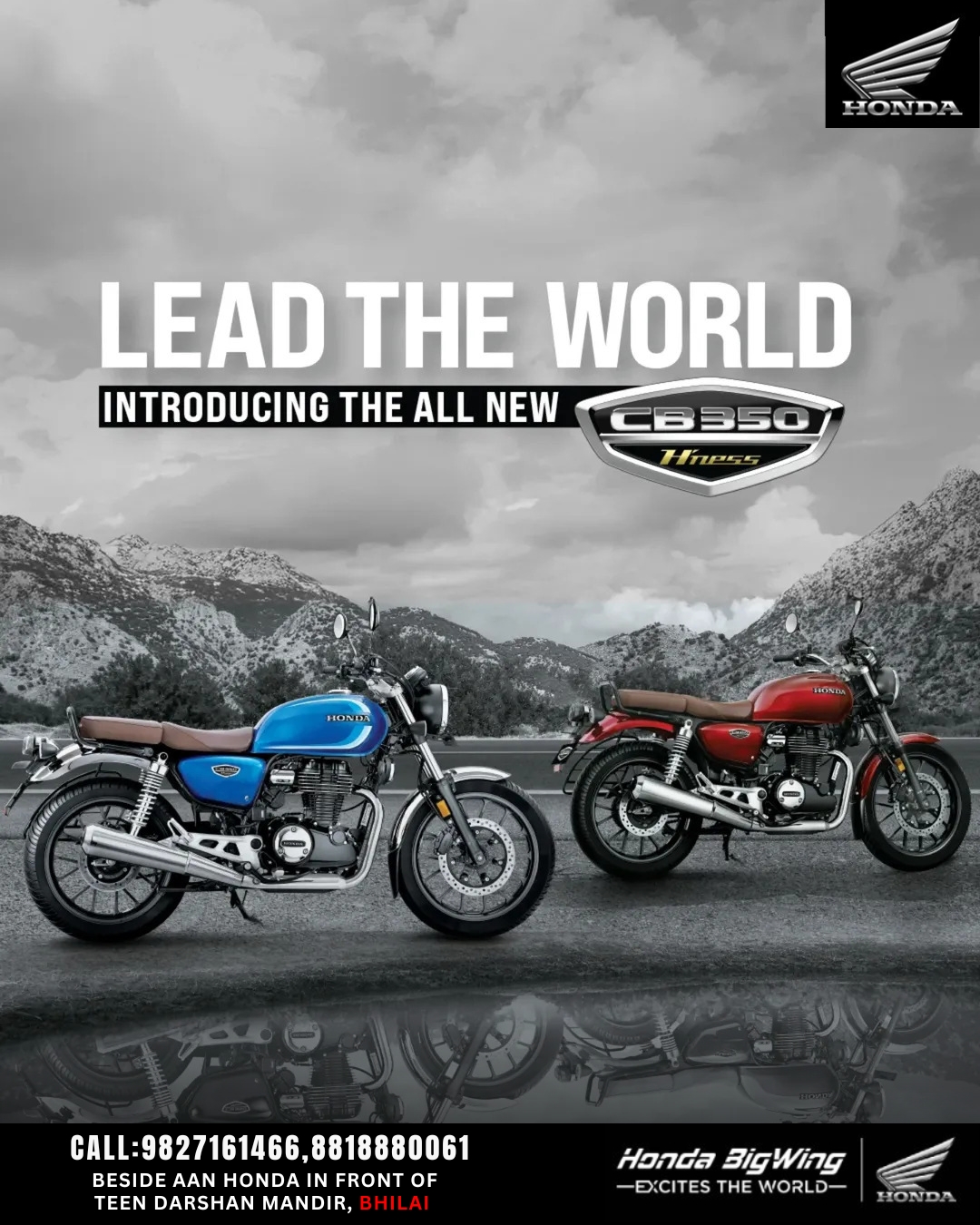 Honda - 🏍️ Introducing the CB350 H'ness! 🏍️ Now in new attractive ...