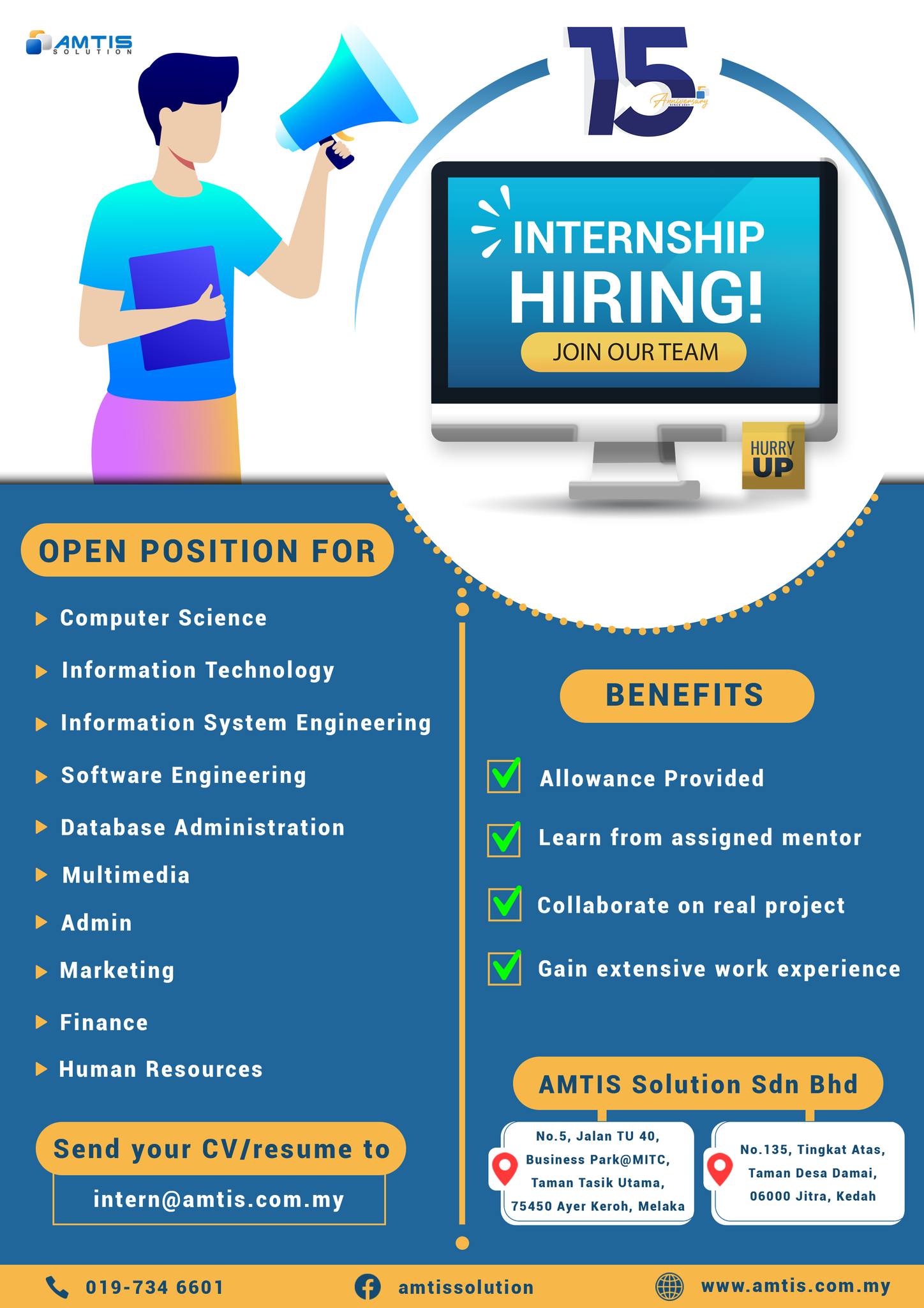 Assalammualaikum W.B.T dan... - AMTIS Solution Sdn. Bhd. | Facebook