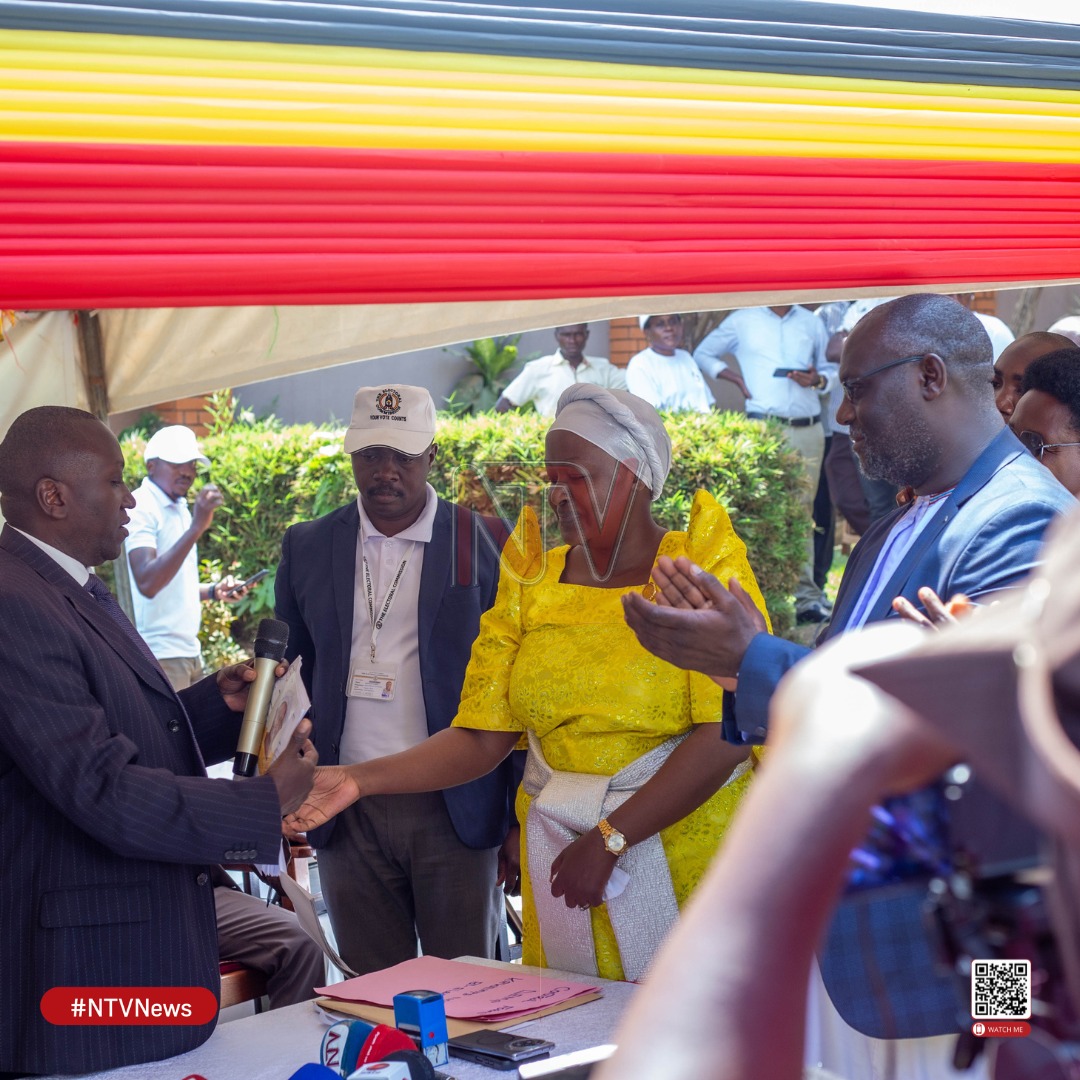 NTV - NRM's Faridah Nambi, accompanied by her husband Hajji Rashid ...