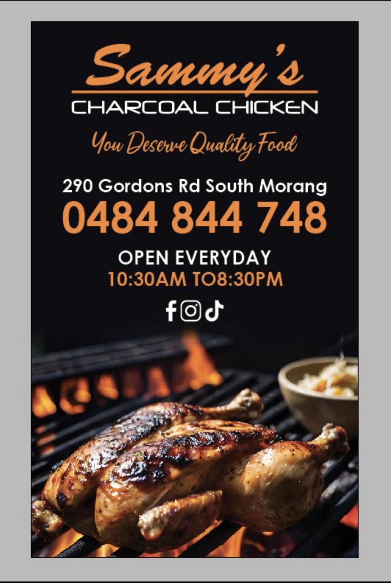 Sammy's Charcoal Chicken South Morang | South Morang VIC