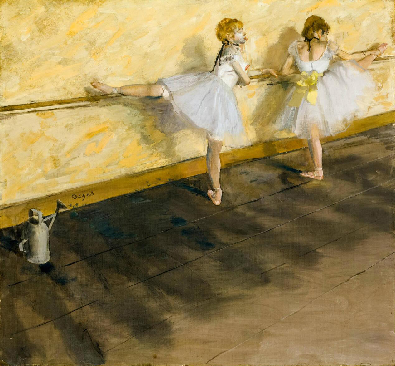 Edgar Degas, Dancers at the Barre, 1905