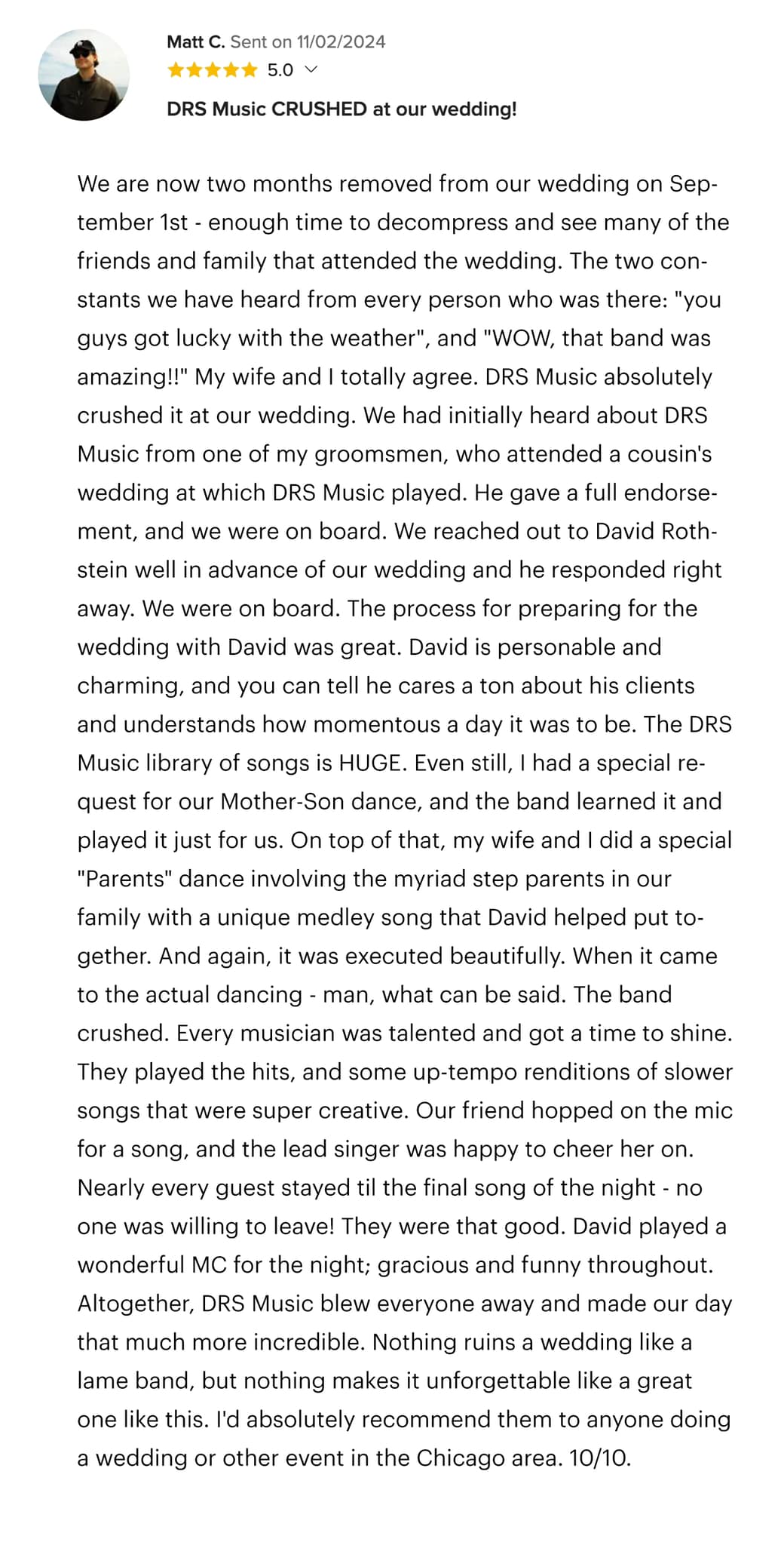 David Rothstein Music | Evanston IL