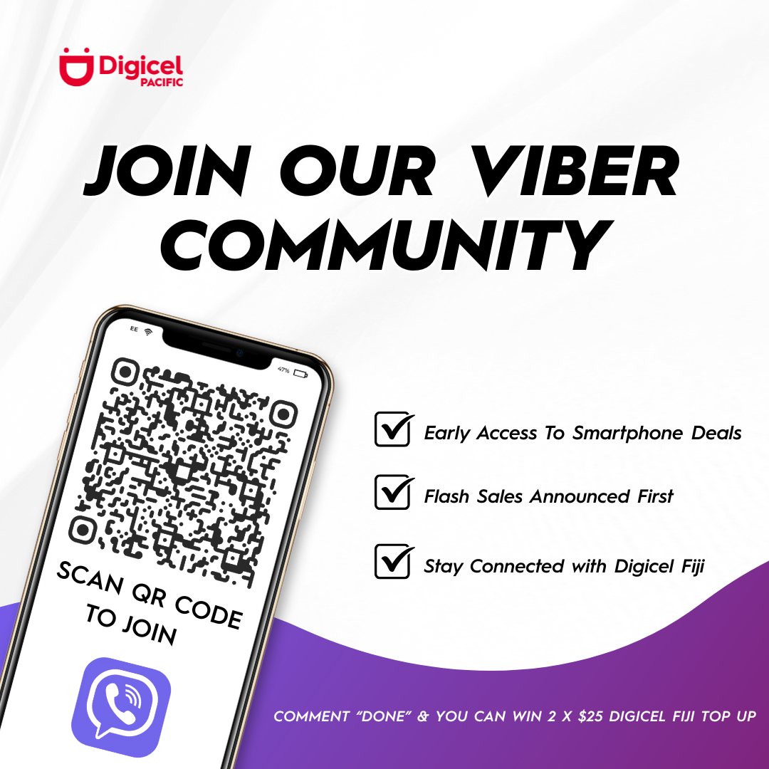 Digicel - The best deals are on Viber! 📲 Scan the QR... | Facebook