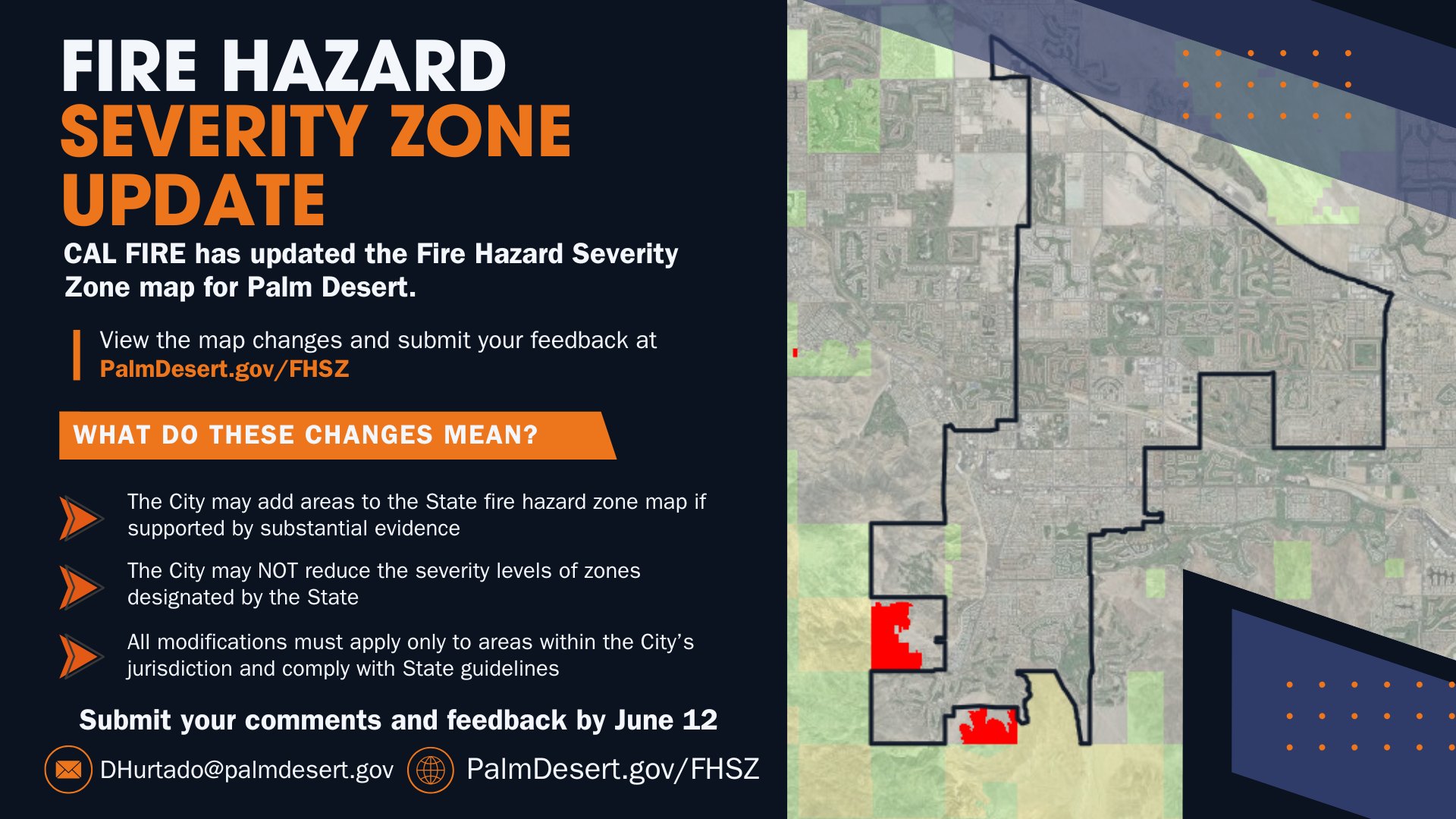 📣 Updated Fire Hazard Maps for Palm... - City of Palm Desert | Facebook