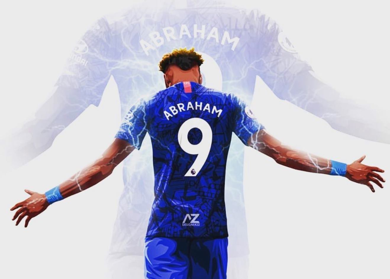 Tammy Abraham. Chelsea number 9. ⚡️? #chelsea #cfc
