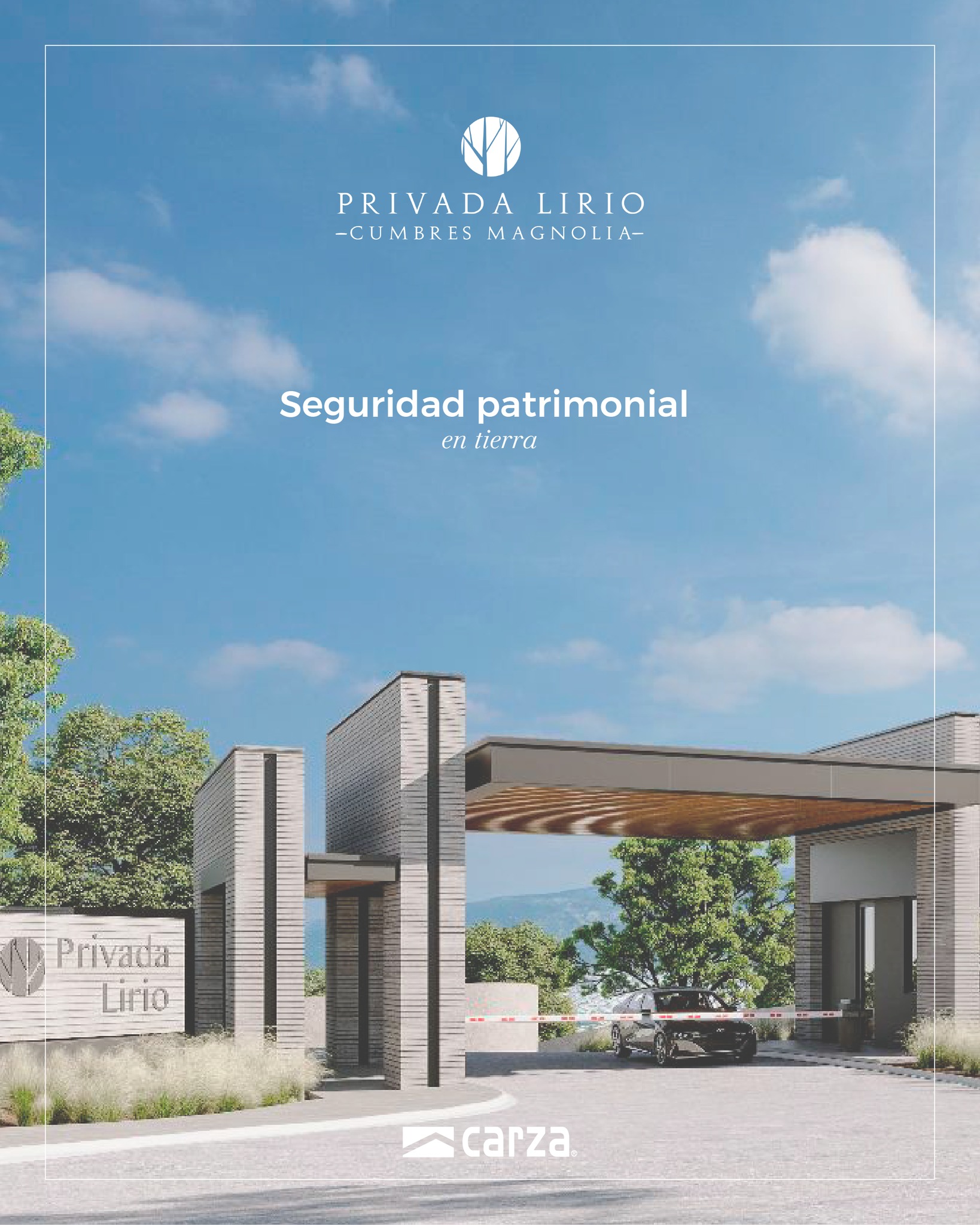Carza - 🌿 Privada Lirio: exclusividad y proyección de valor. Lotes ...