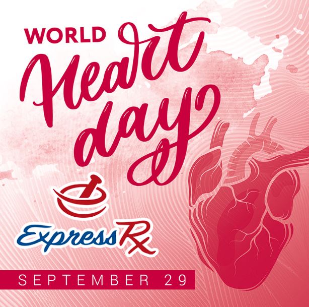 👉 Its World Heart Day 👈 ️... - Express Rx of Bartlesville | Facebook