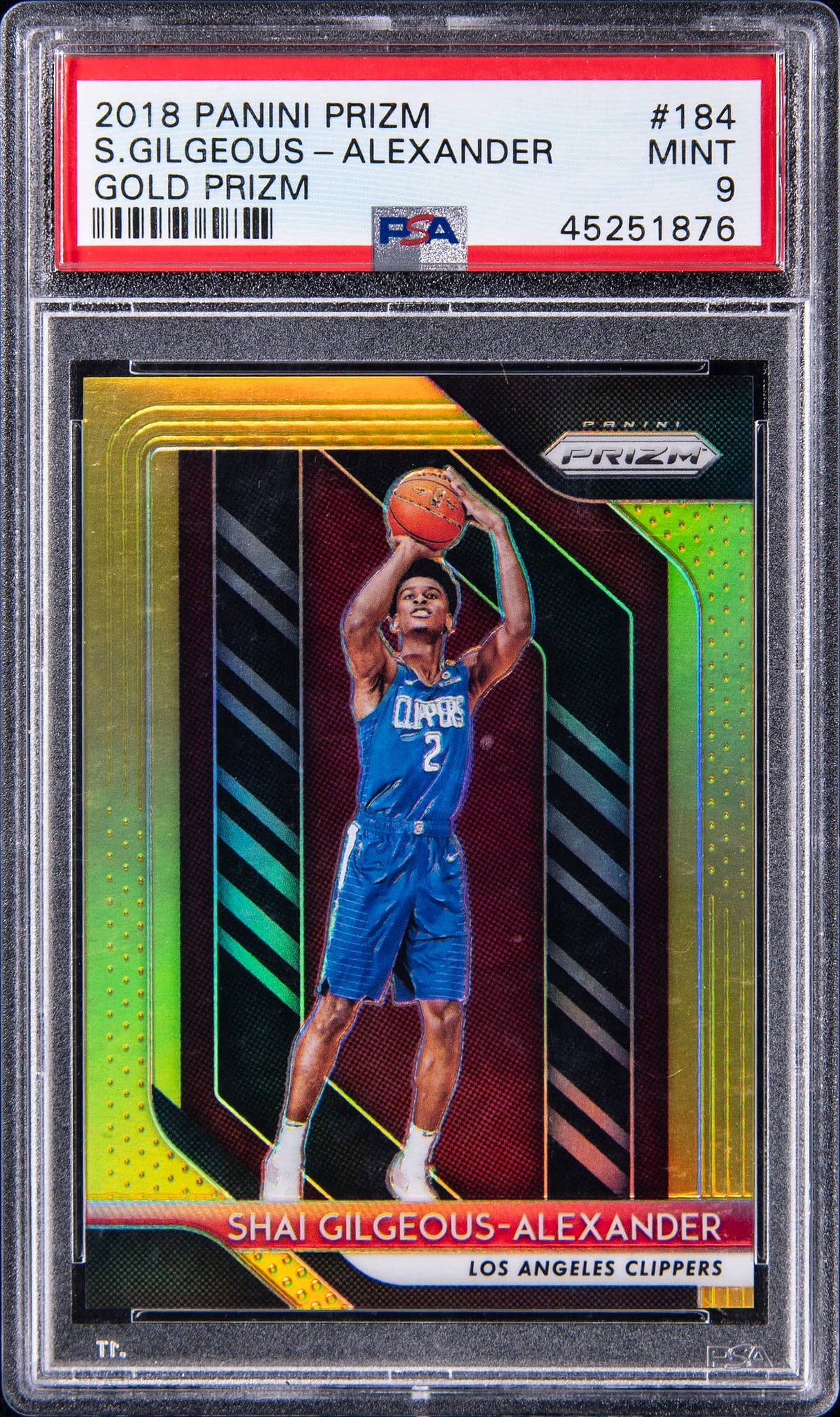 Goldin - Final Sale Price on this 2018-19 Panini Prizm Gold Prizm 