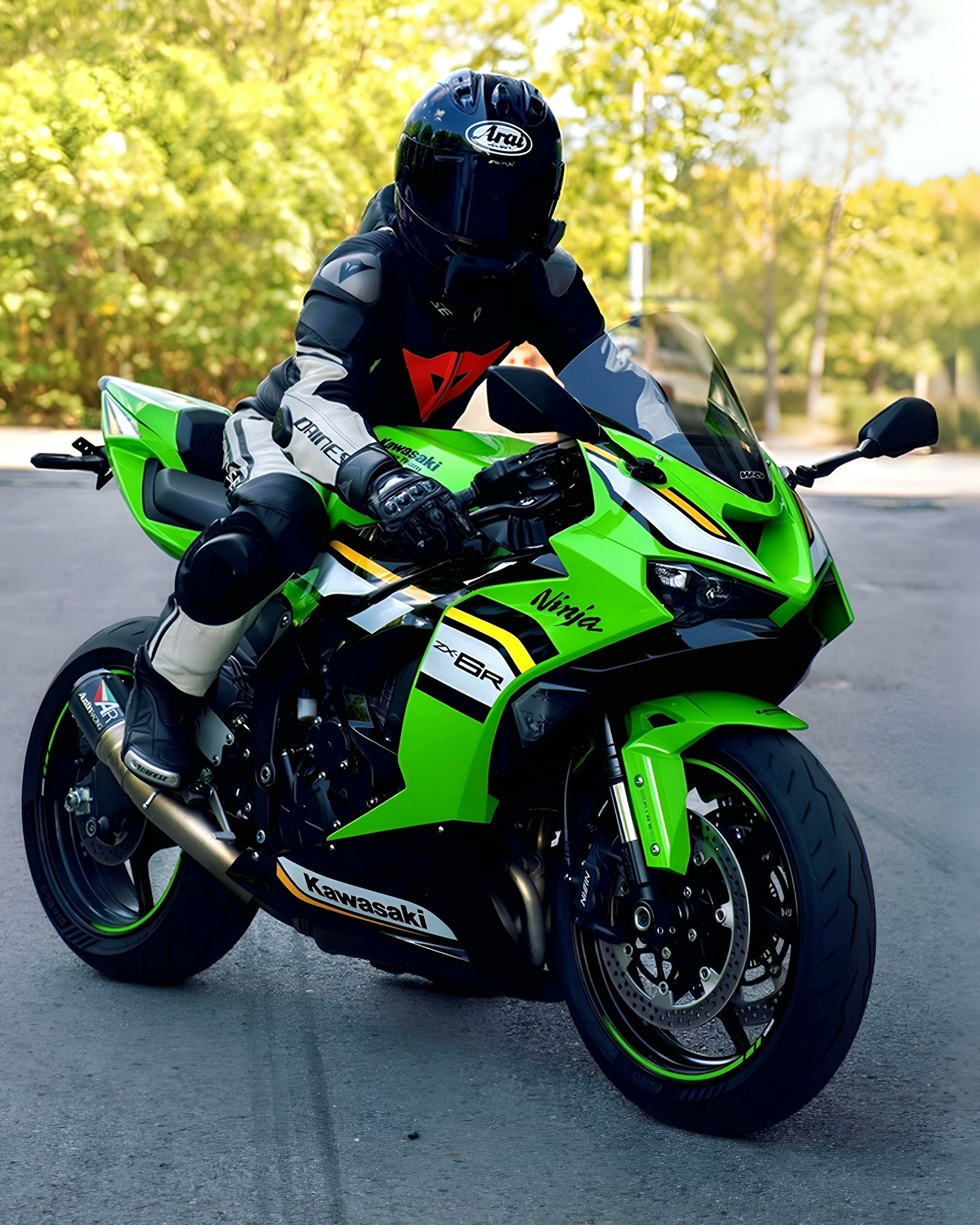 Kawasaki ZX6R #kawasaki #ninja #zx6r 유한밥 Mnja Premier GARAGE Al