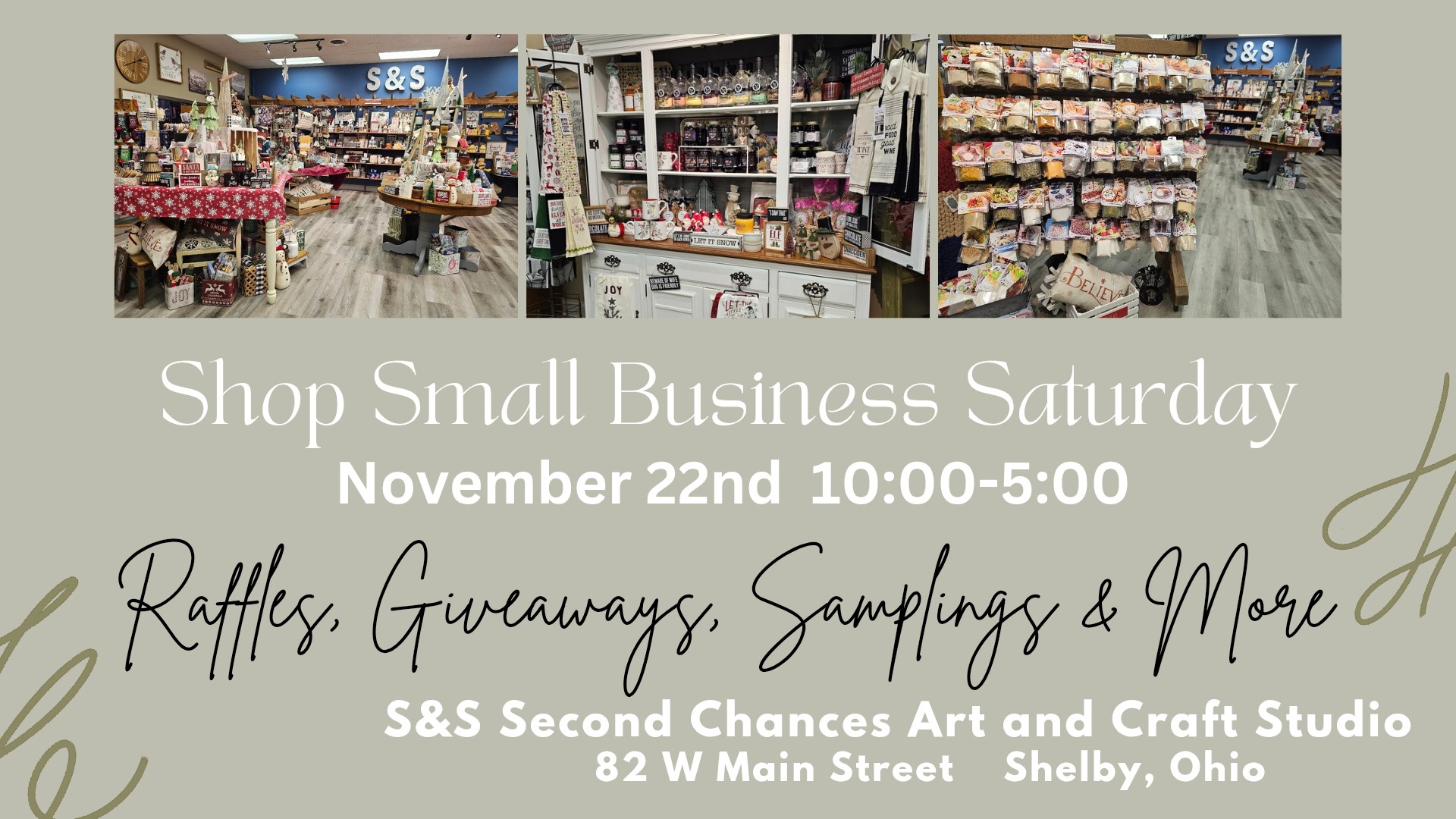 🛍 ️ Shop Small Business Saturday ️ 🛍