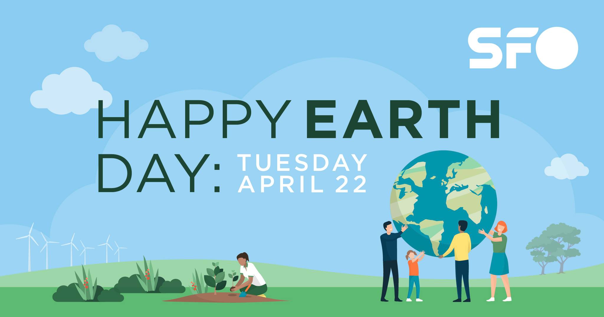 Happy Earth... - San Francisco International Airport (SFO) | Facebook