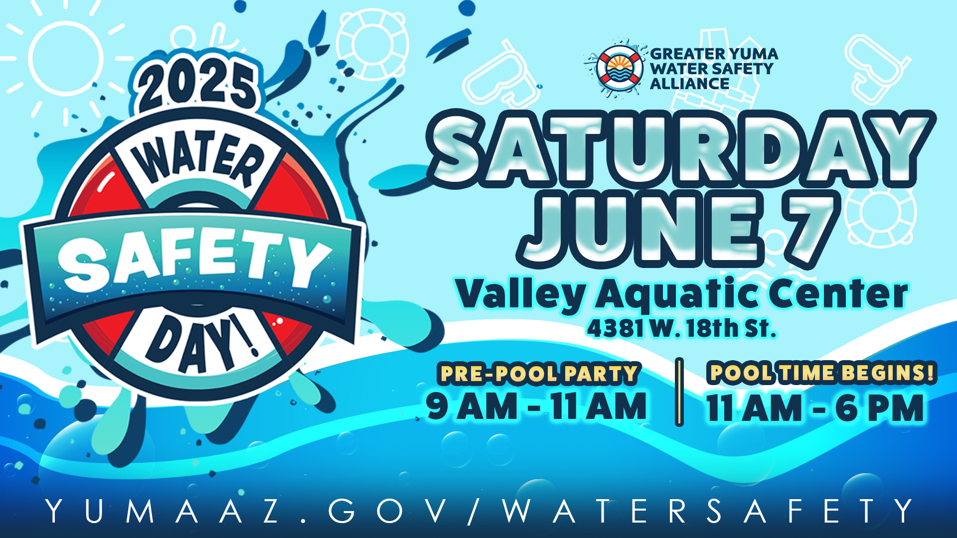 💦Make a splash while learning to... - City of Yuma Government | Facebook