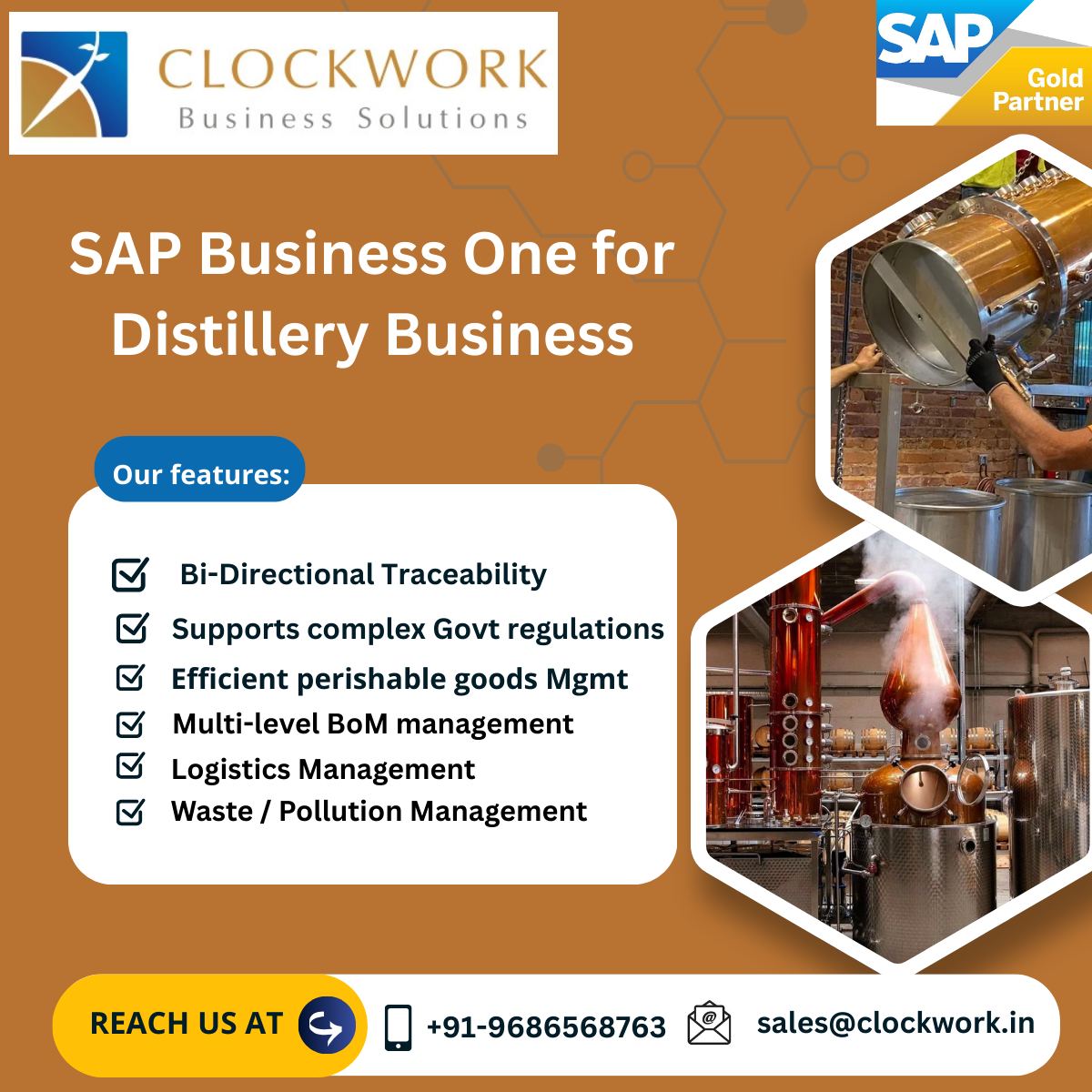 Clockwork - Transform Your Distillery Business with SAP Business One 🍶📊 ...