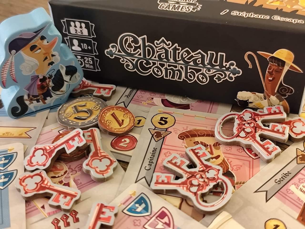 Moon Editions/La Chèvre Edition C'est Carré Placement & Optimisation Game - 2 to 5 Players