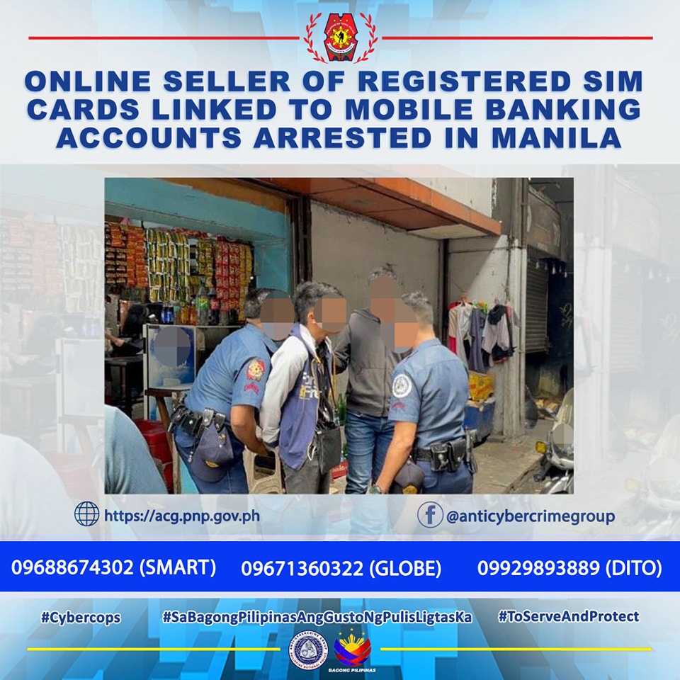 PNP - PNP ACG SMC No. 278 𝐎𝐧𝐥𝐢𝐧𝐞 𝐒𝐞𝐥𝐥𝐞𝐫 𝐨𝐟 𝐑𝐞𝐠𝐢𝐬𝐭𝐞𝐫𝐞𝐝 𝐒𝐈𝐌 𝐂𝐚𝐫𝐝𝐬 𝐋𝐢𝐧𝐤𝐞𝐝 ...