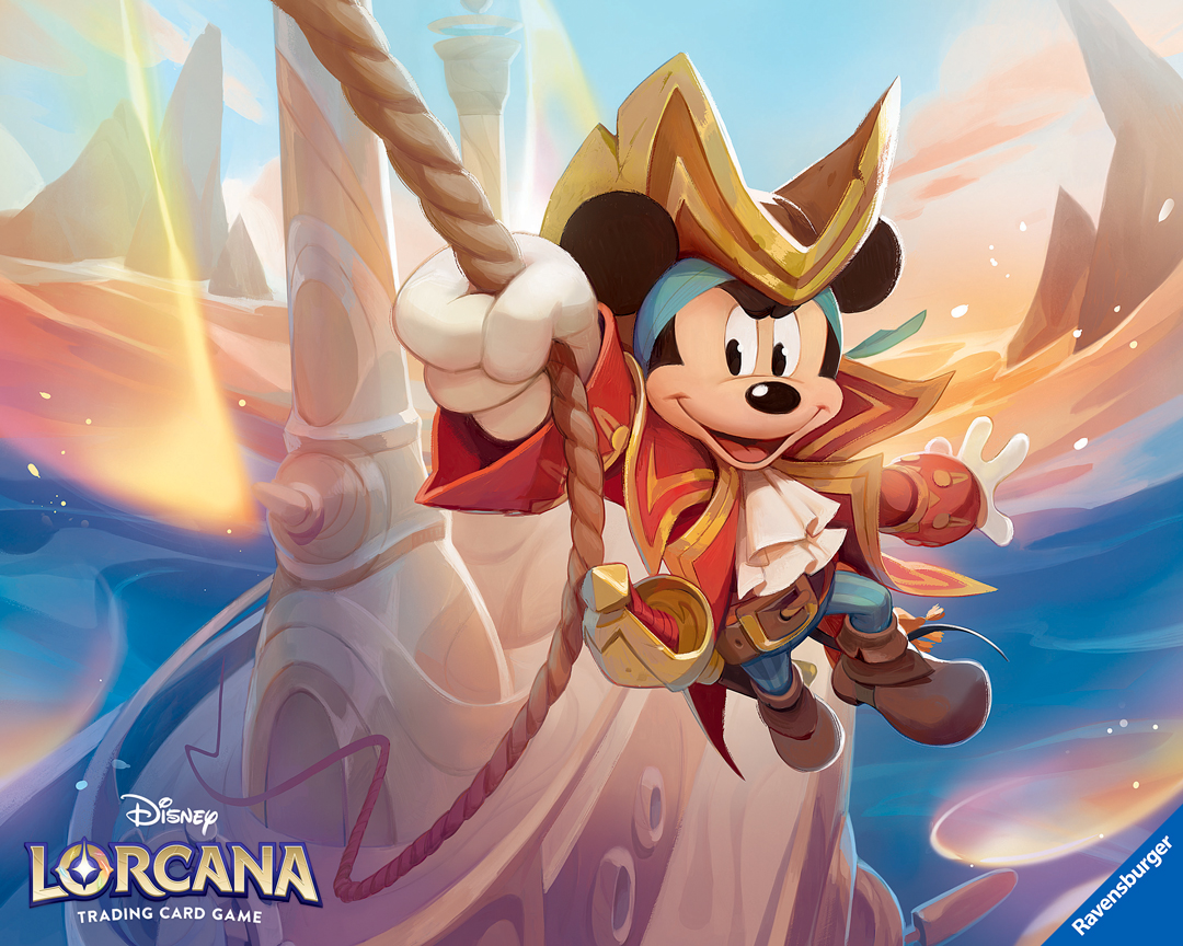Are you ready to travel on the Azurite Sea ? Mickey Mouse Pirate