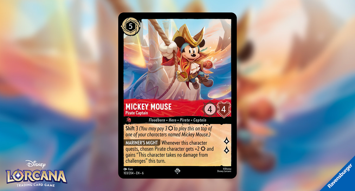 Are you ready to travel on the Azurite Sea ? Mickey Mouse Pirate