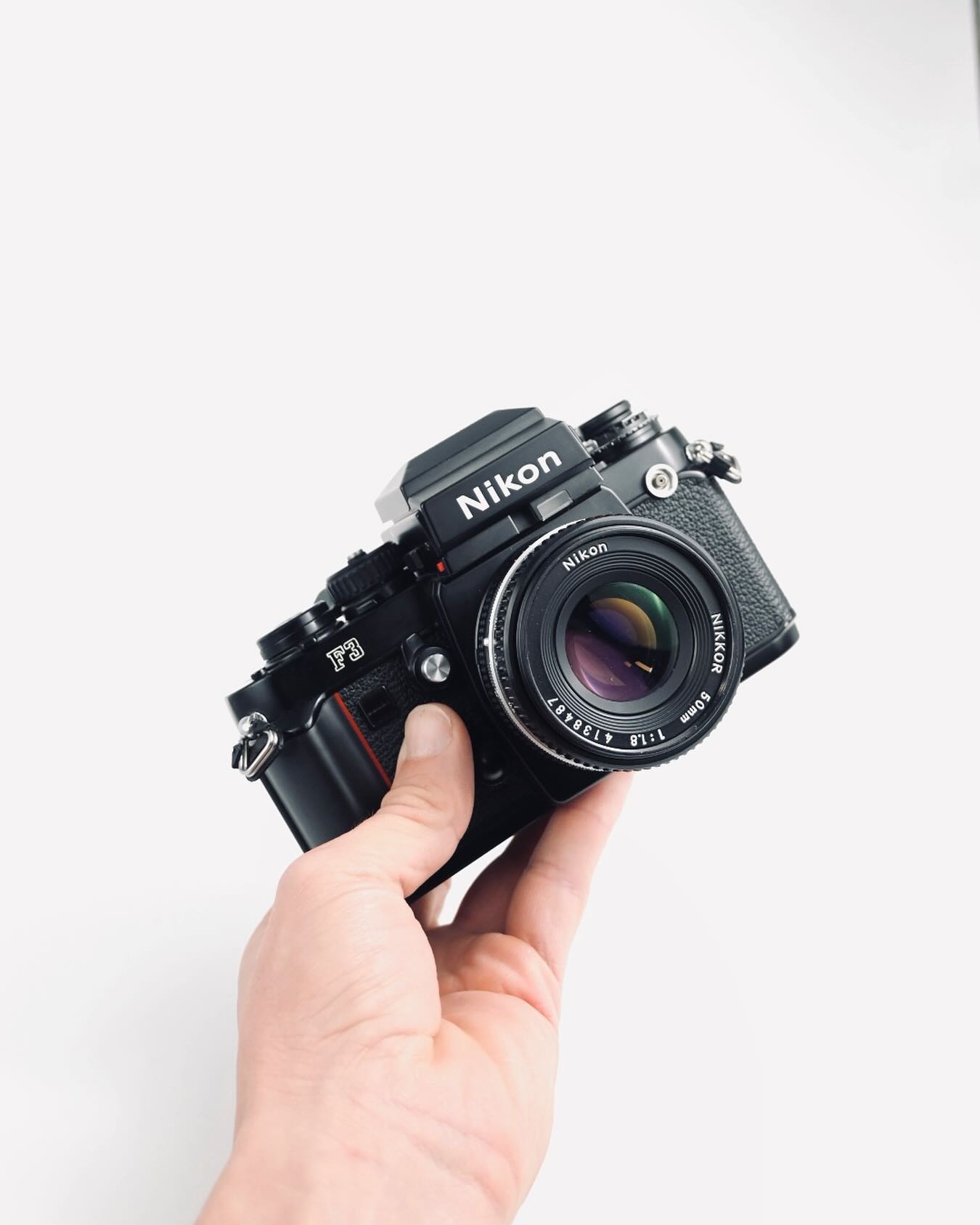 Nikon F3 with 50mm 1.8 lens
