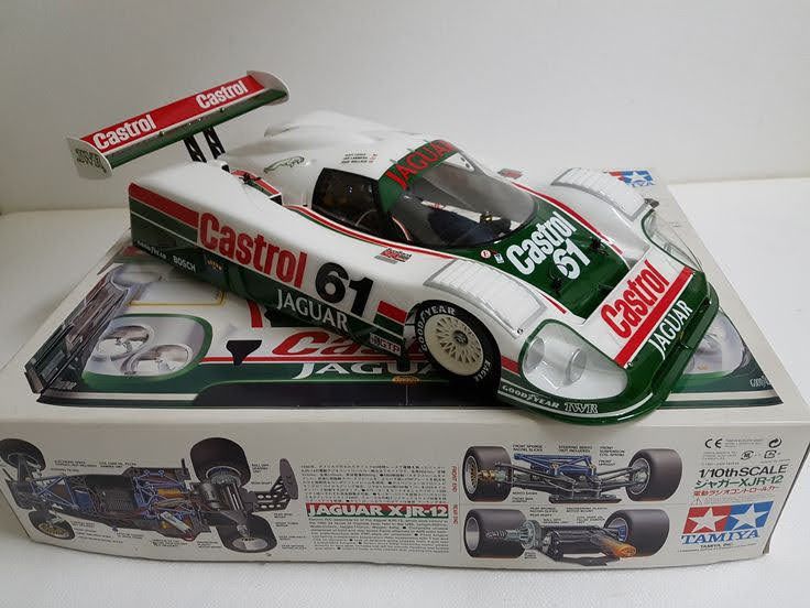 This is my Tamiya 1991 build Jaguar XJR 12 built when I was 16