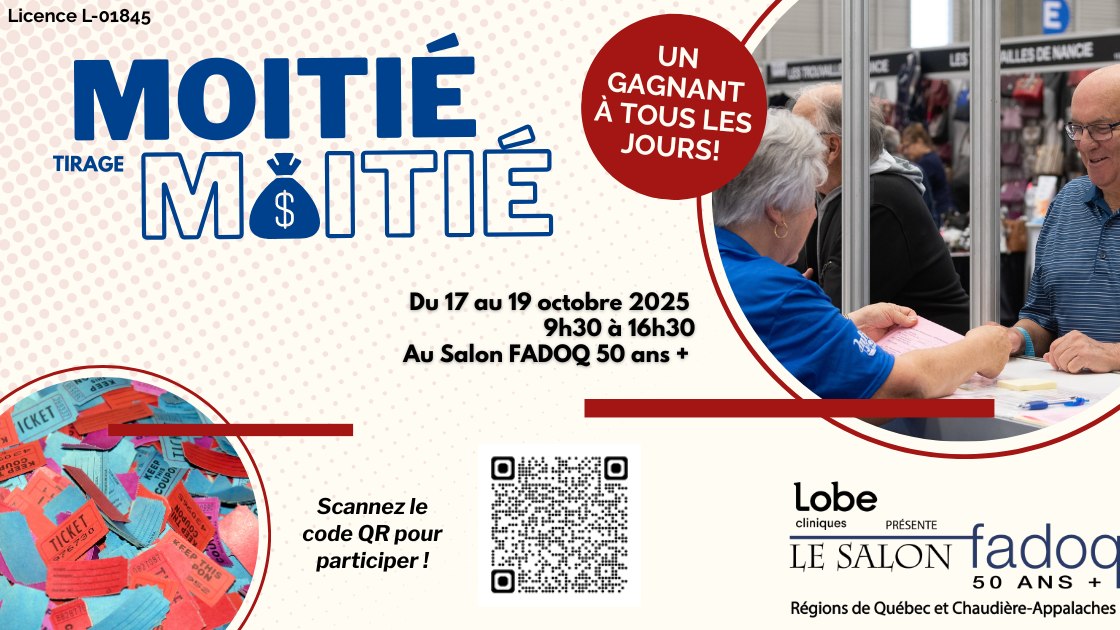 FADOQ - Participez aux tirages moitié-moitié du Salon FADOQ 50 ans ...